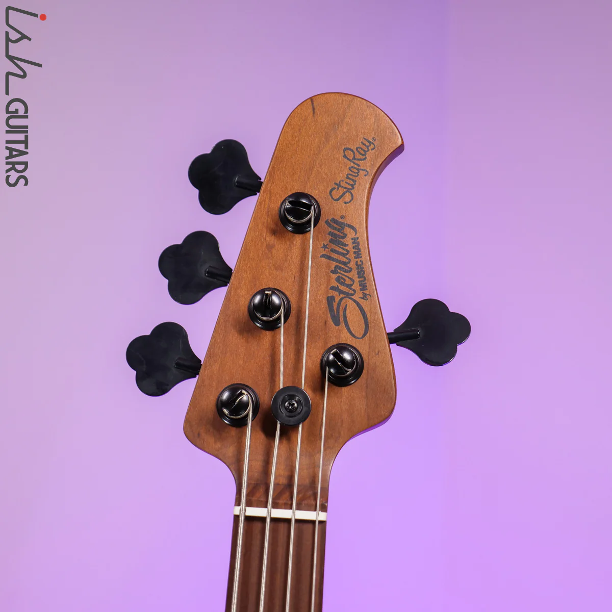 Sterling by Music Man StingRay Ray34 Ash Black - Image 6