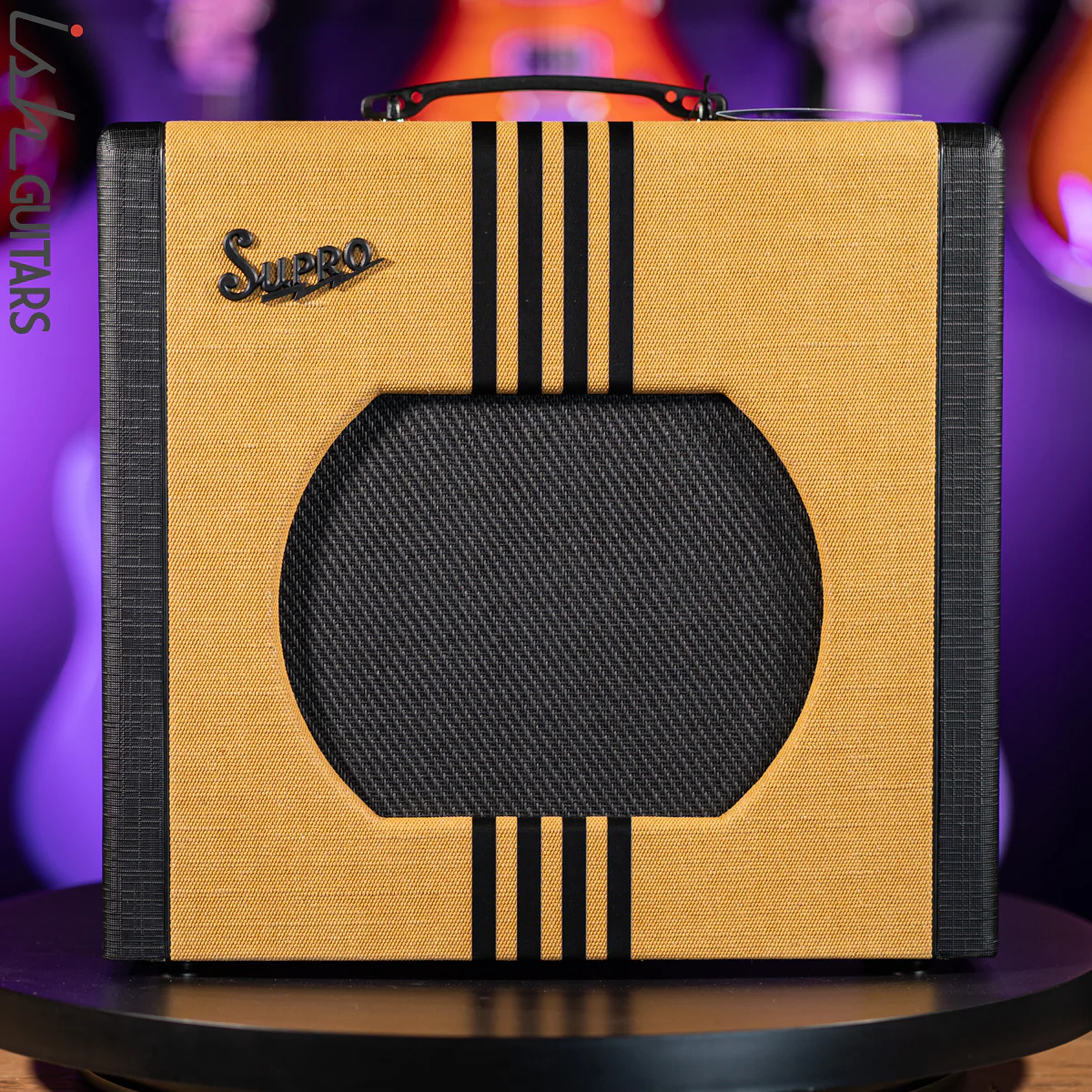 Supro Delta King 12 15W Tube Guitar Amp Tweed and Black