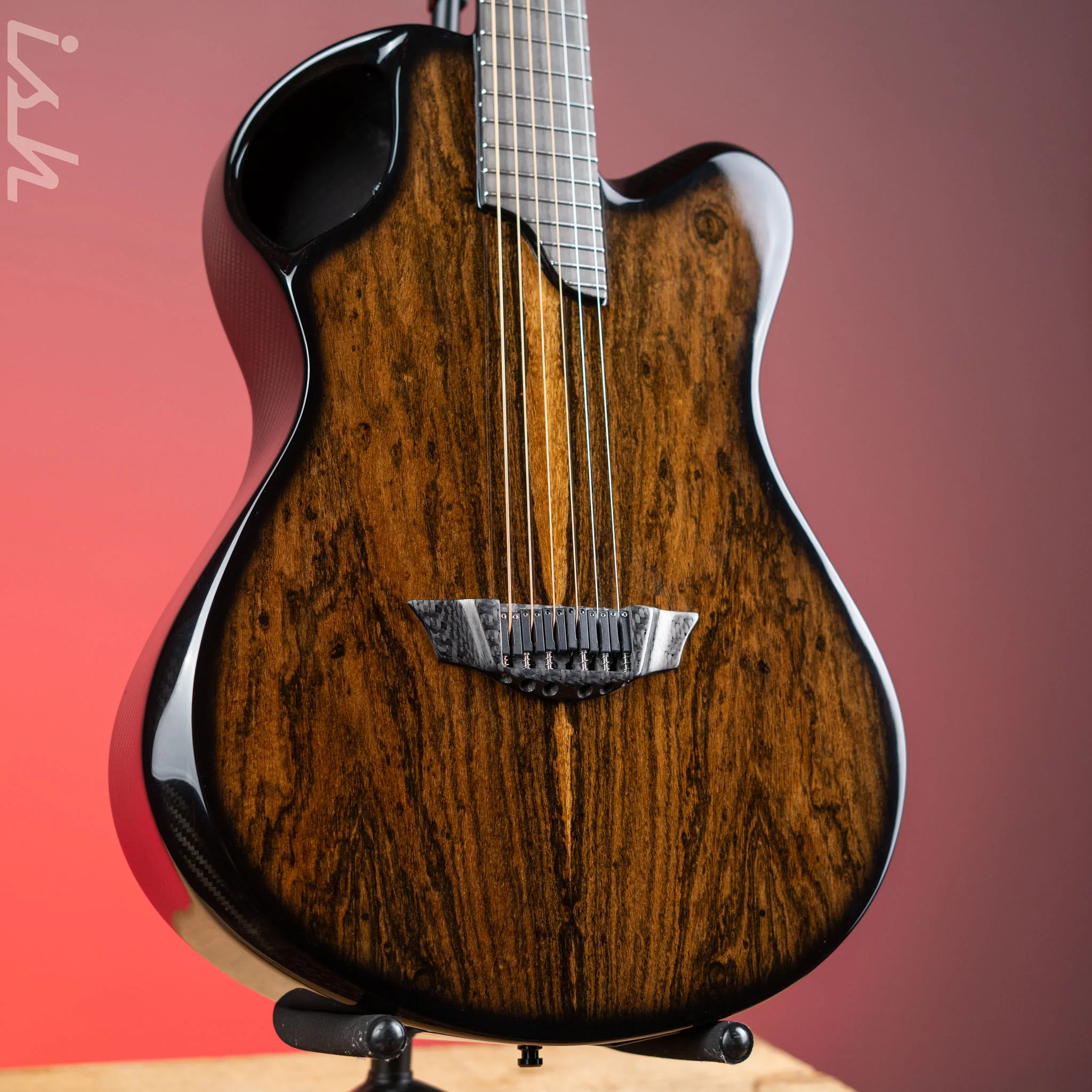 2022 Emerald X20 Carbon Acoustic Guitar Lauro Preto Natural