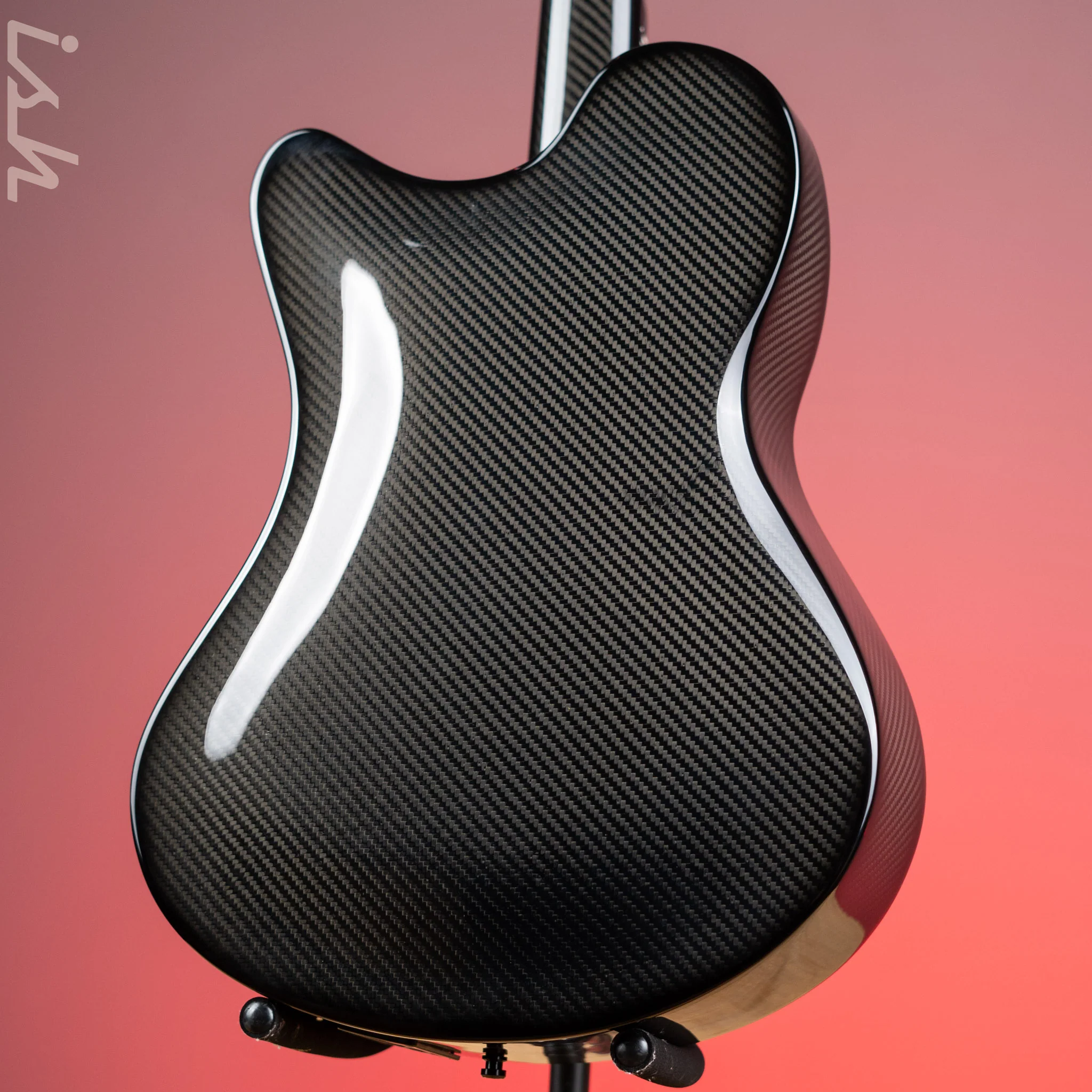 2022 Emerald X20 Carbon Acoustic Guitar Lauro Preto Natural - Image 9