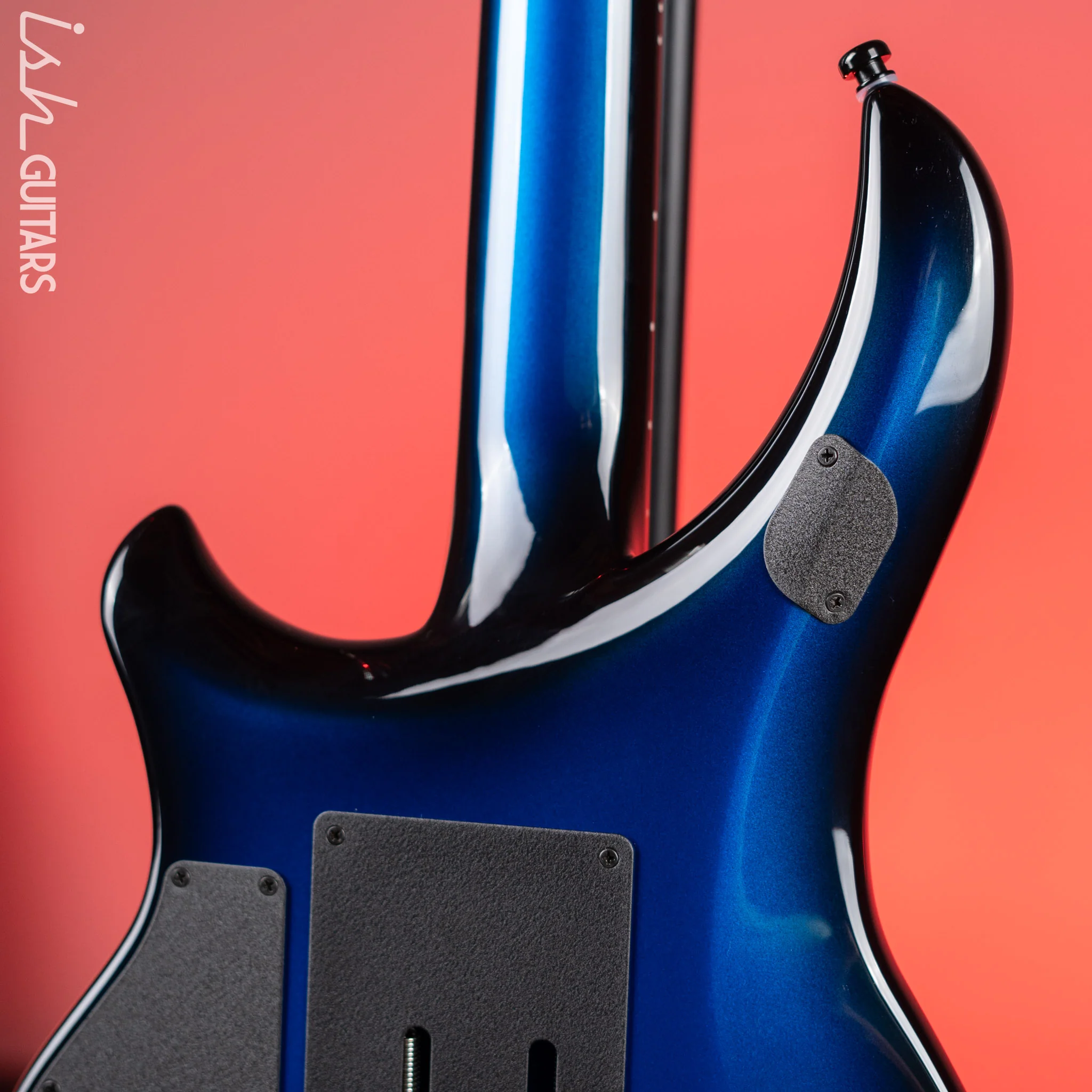 2022 Ernie Ball Music Man Majesty John Petrucci Signature Titan Blue - Image 10