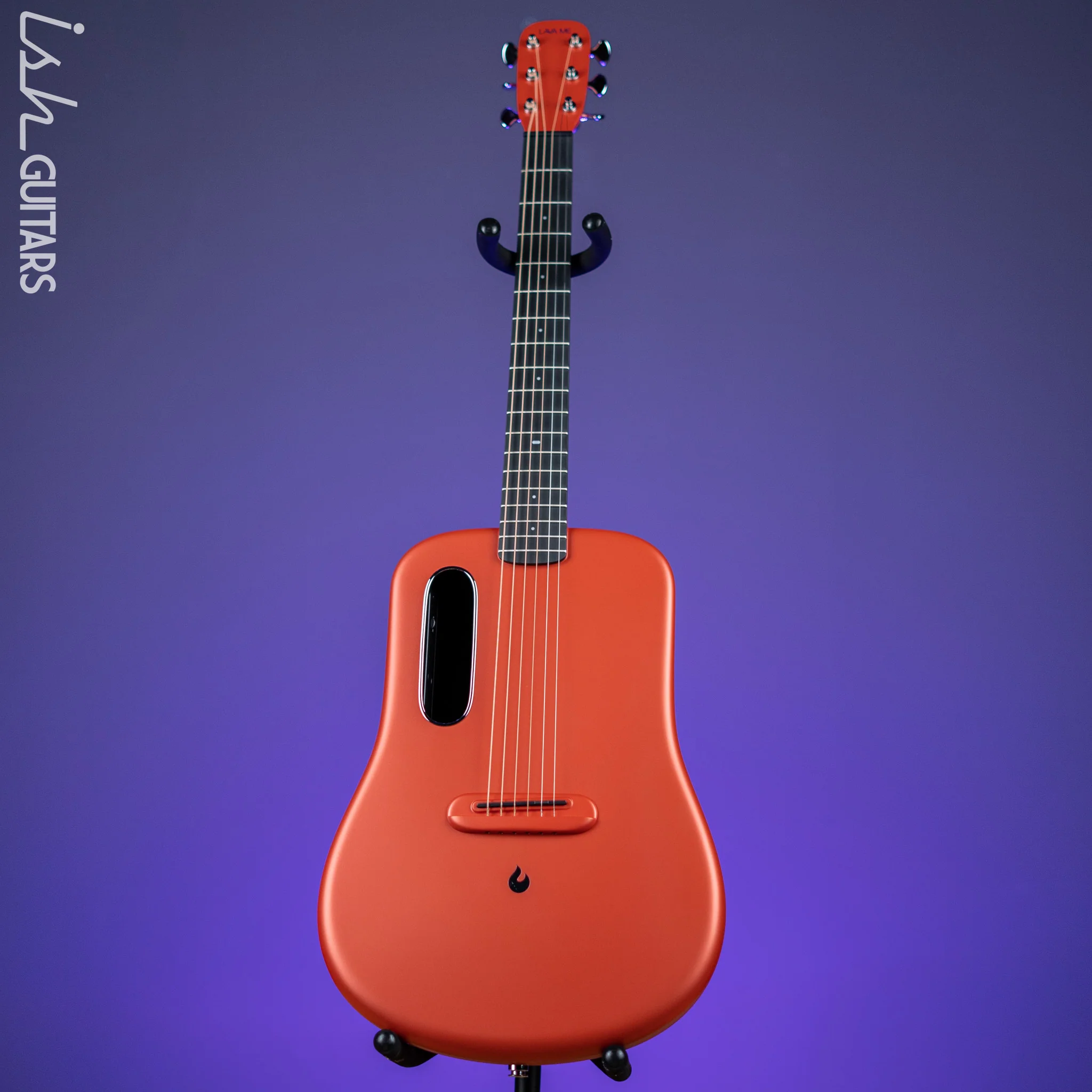 Lava Music Lava ME 3 Smart Acoustic Guitar 36” Red w/ Space Bag - Image 2