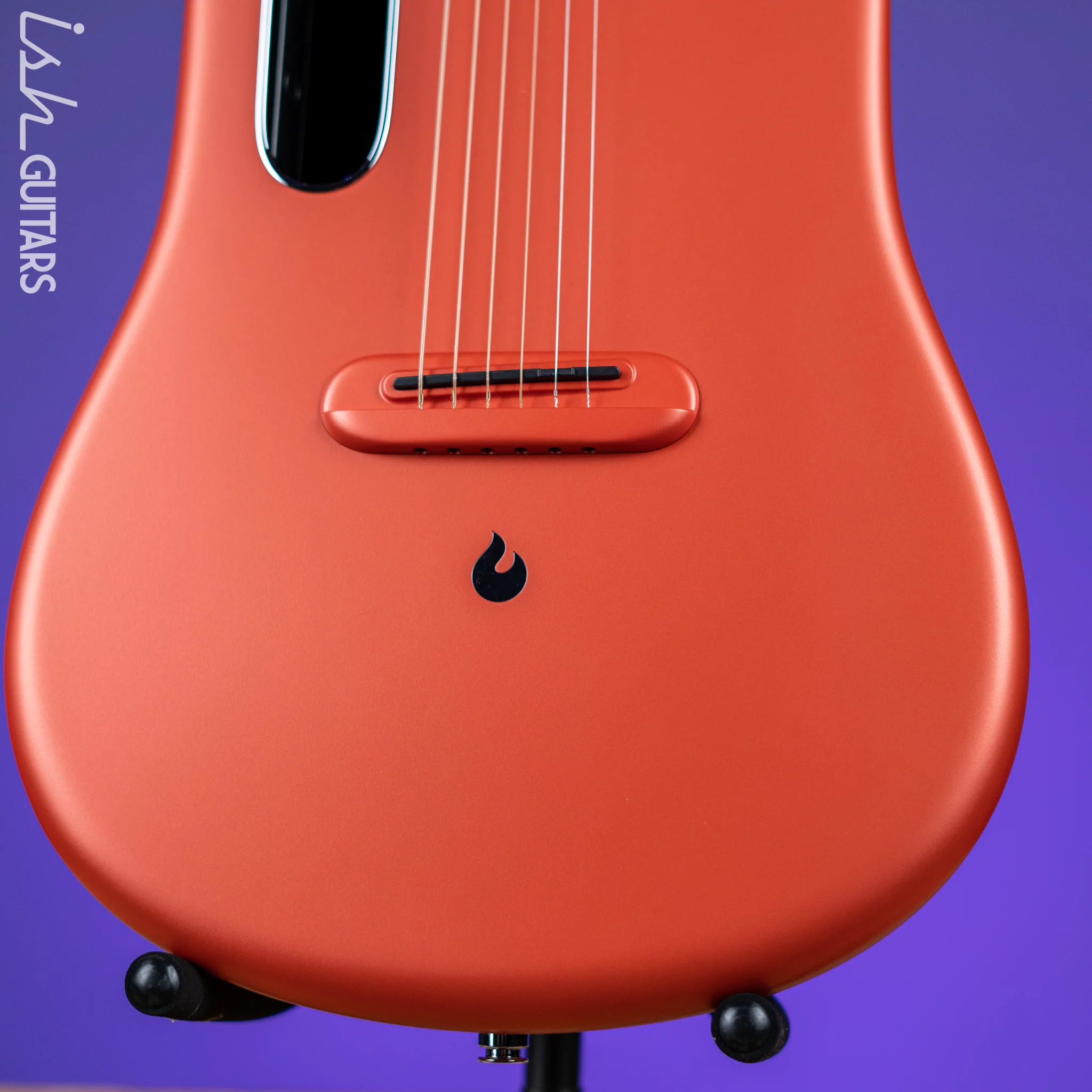 Lava Music Lava ME 3 Smart Acoustic Guitar 36” Red w/ Space Bag - Image 4