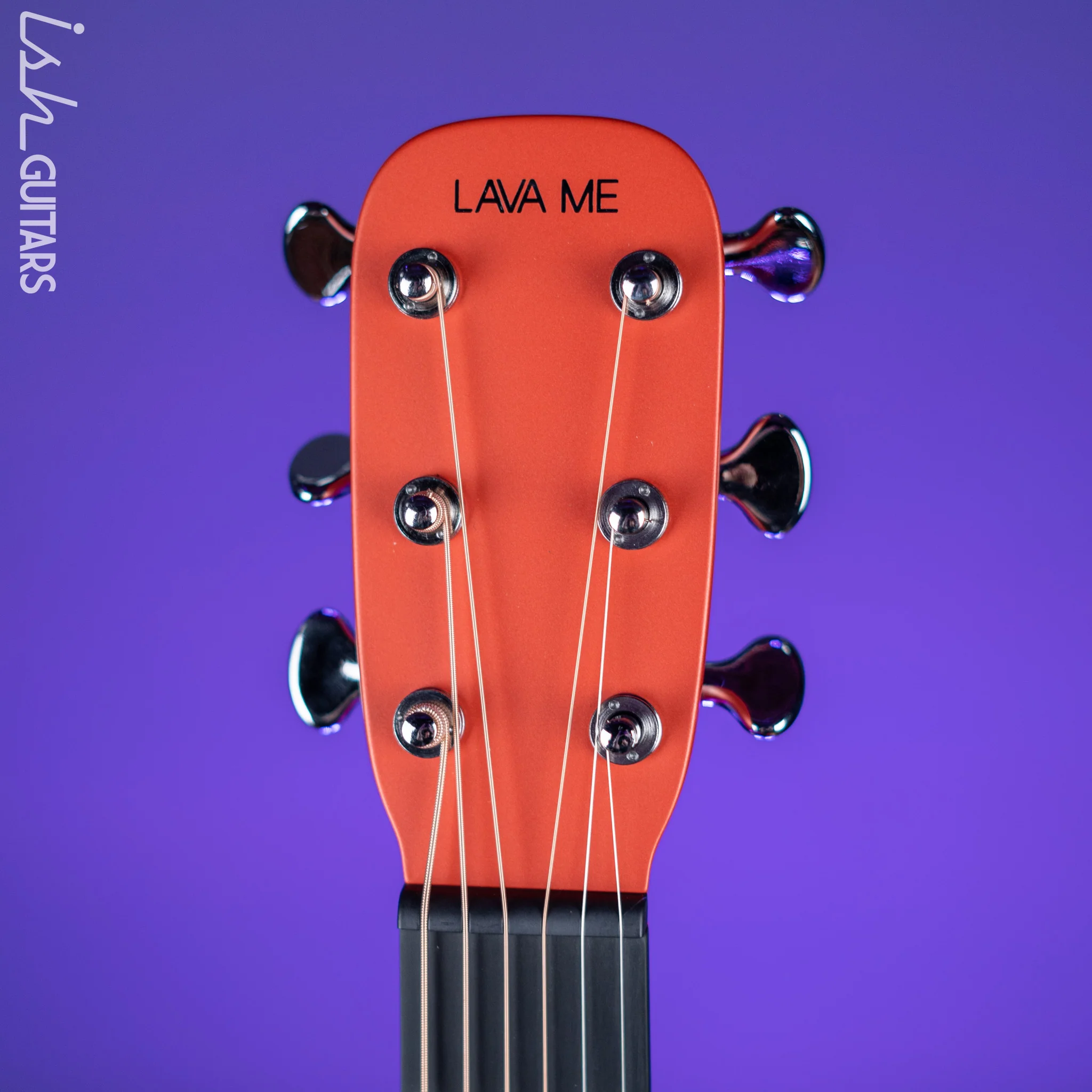 Lava Music Lava ME 3 Smart Acoustic Guitar 36” Red w/ Space Bag - Image 5