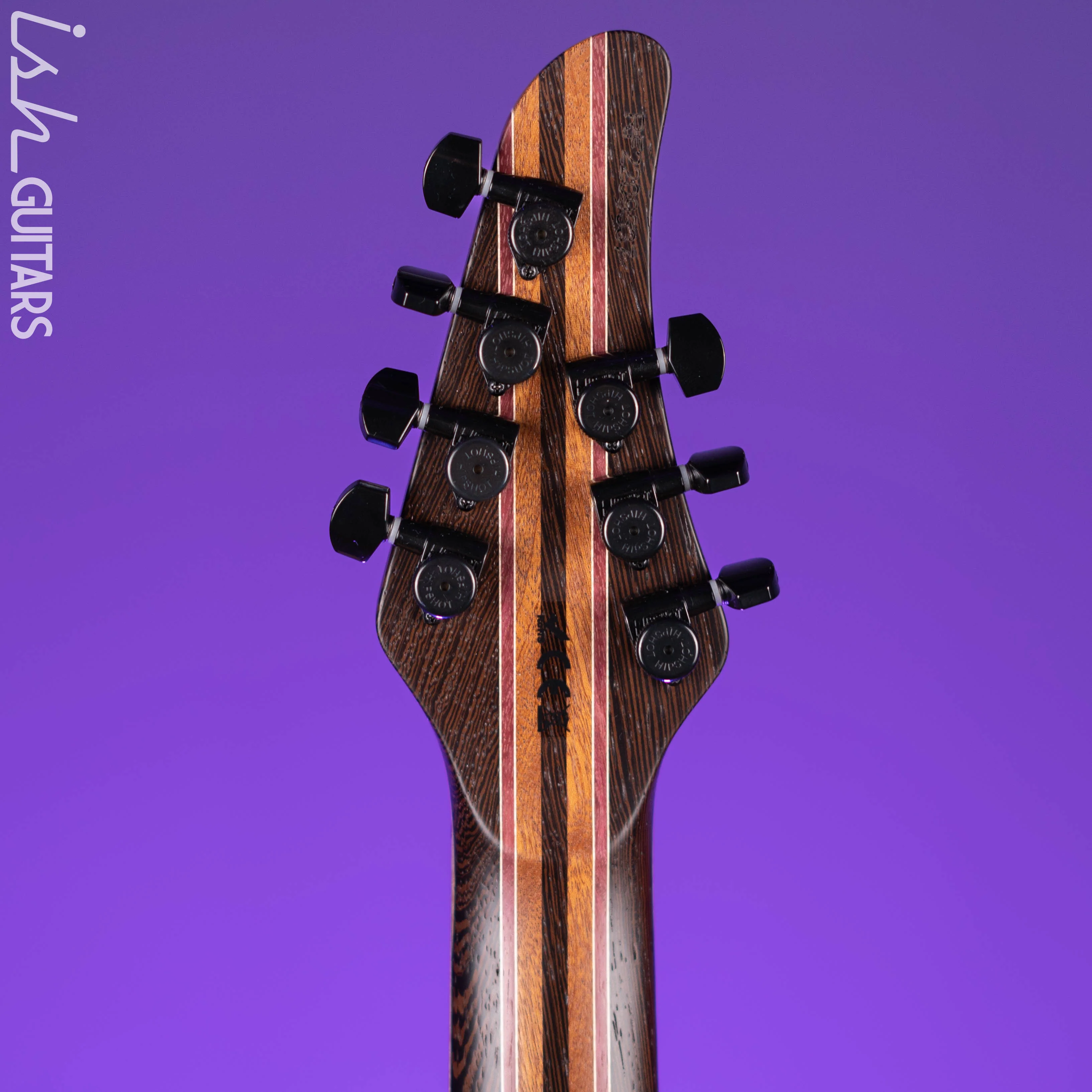 Mayones Regius 7 7-String 40th Anniversary Transparent Beach Fade Blue Resin - Image 11