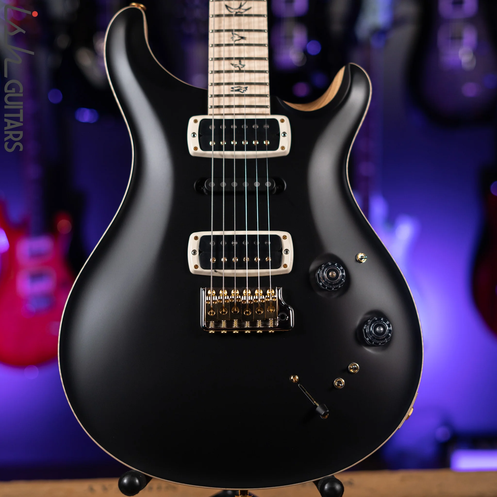 PRS Wood Library Modern Eagle V Satin Opaque Black