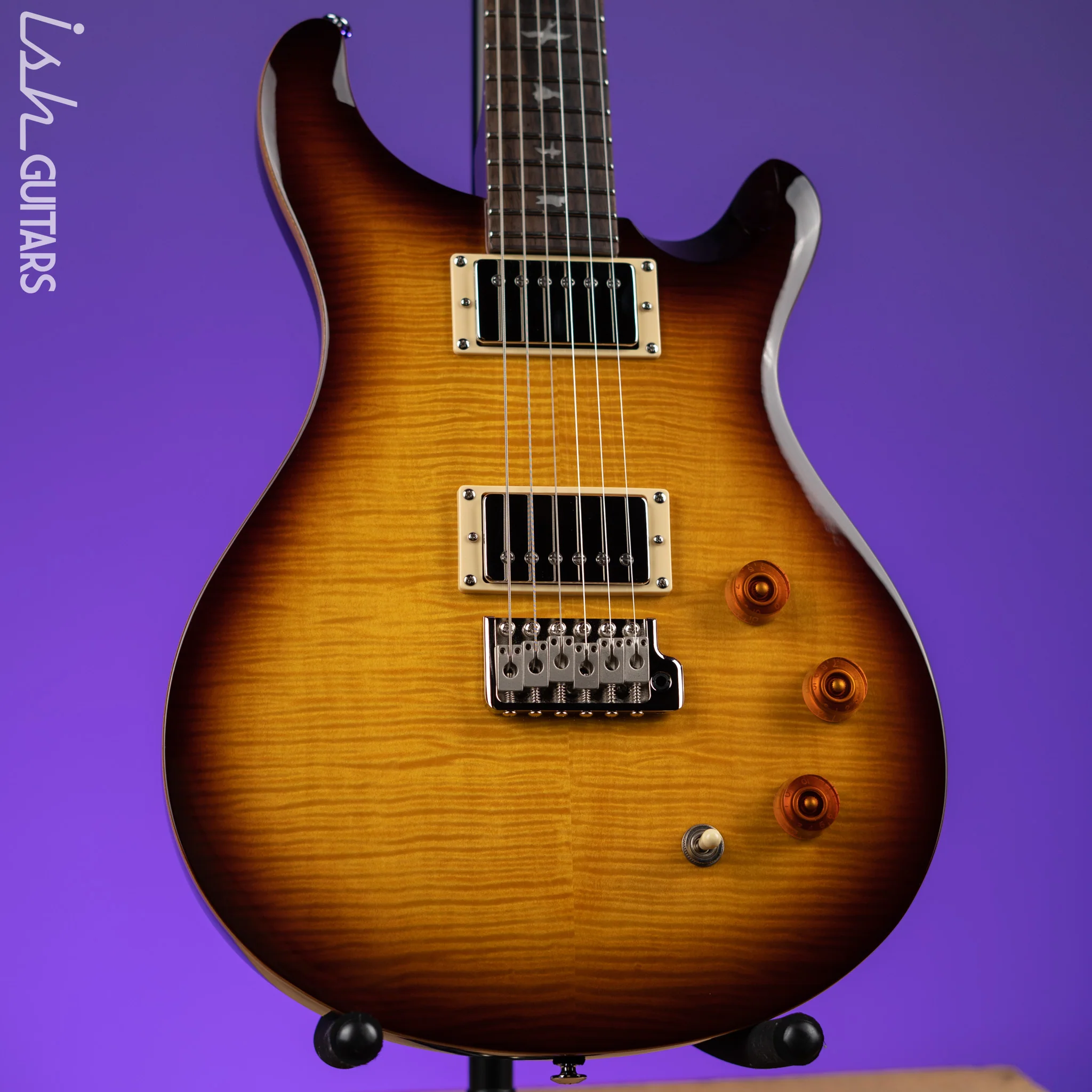 2022 PRS SE DGT McCarty Tobacco Burst