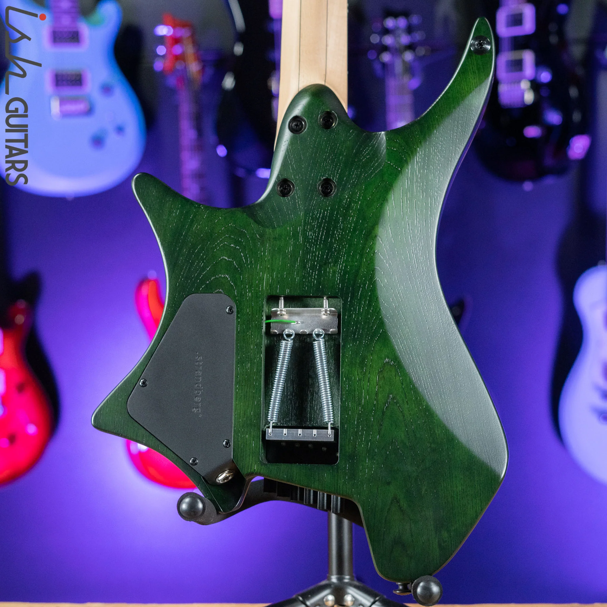 Strandberg Boden Prog NX 6 Multi-Scale Headless Guitar Earth Green - Image 7