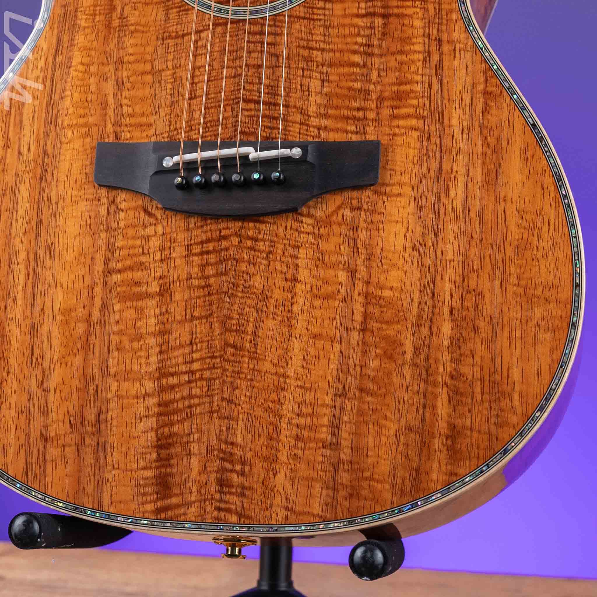 2022 Takamine “The 60th” Limited Edition Acoustic-Electric Guitar Natural - Real DIAMOND Inlay - Image 4