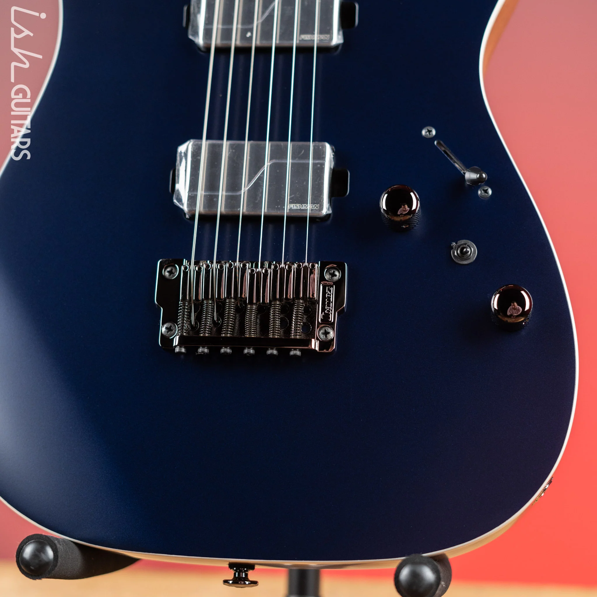 Ibanez RG5121 Prestige Electric Guitar Dark Tide Blue Flat - Image 4