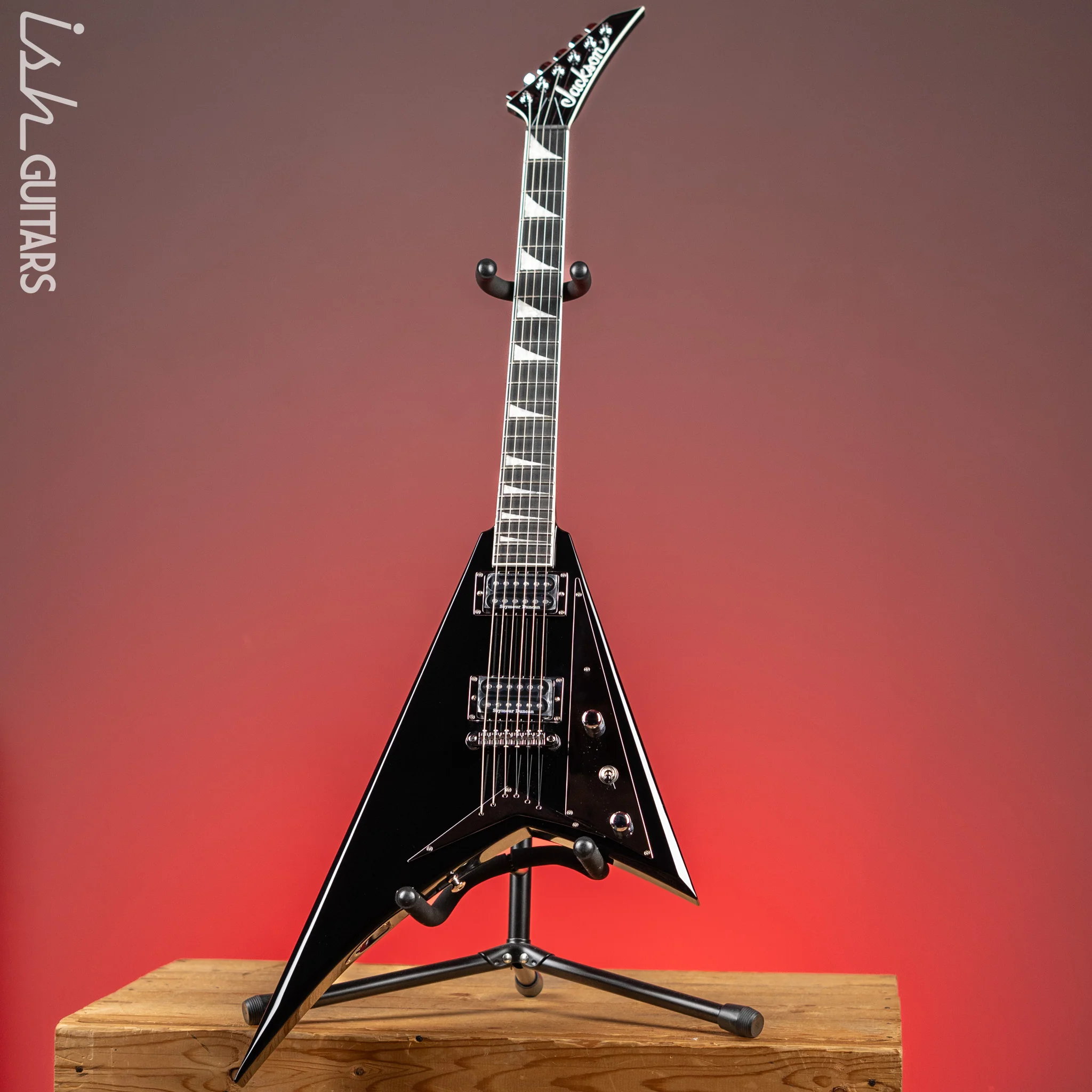 2023 Jackson MJ Series Rhoads RRT Black Gloss - Image 2