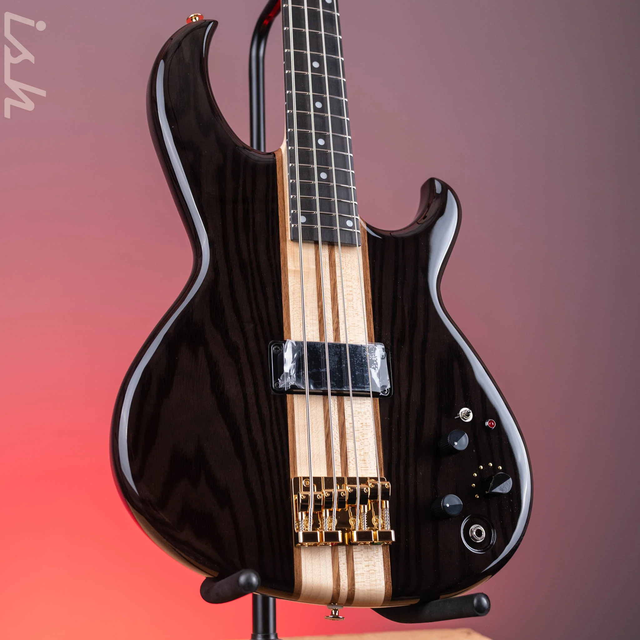 Aria Pro II SB-1000 4-String Bass See-Through Black