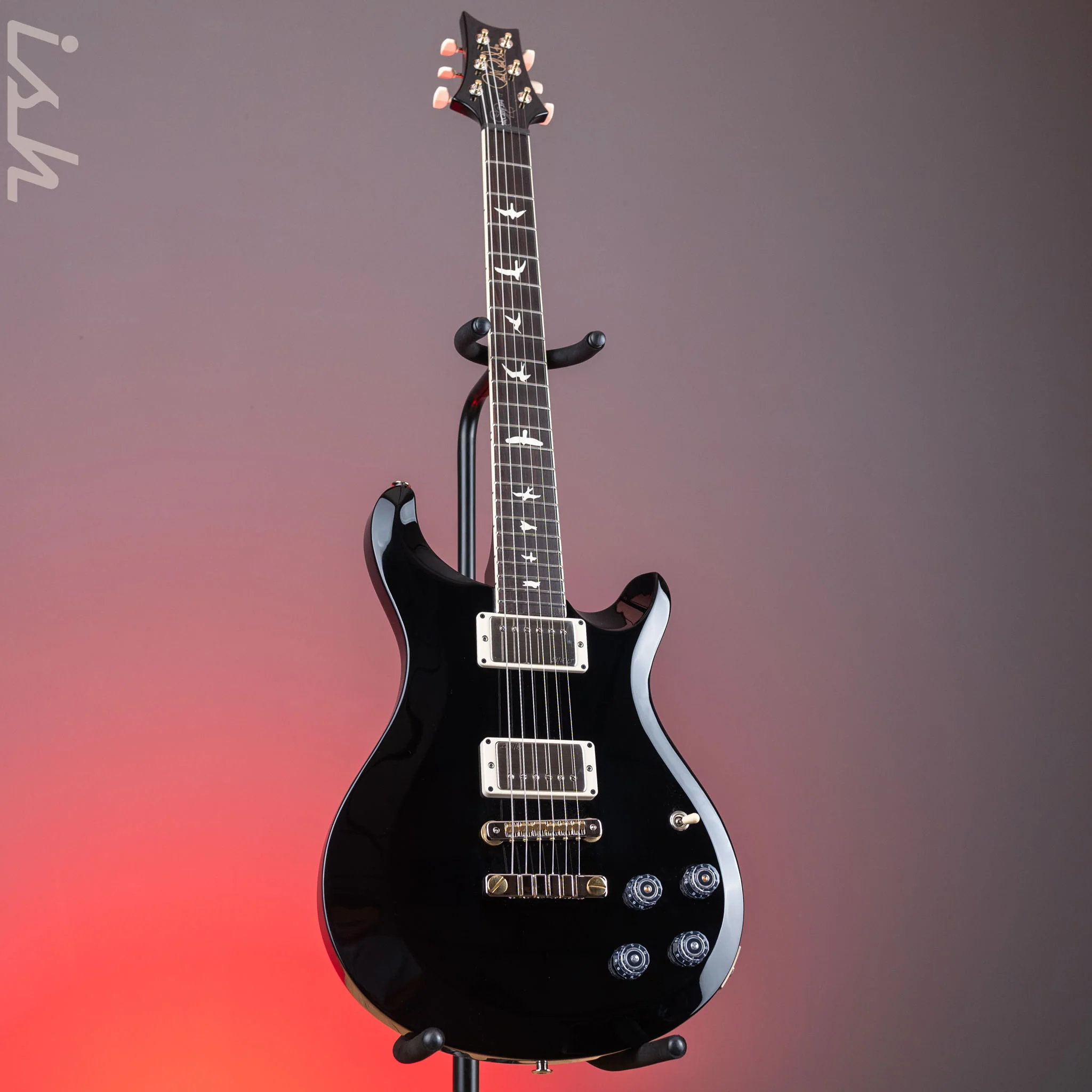2024 PRS S2 McCarty 594 Thinline Electric Guitar Black - Image 2