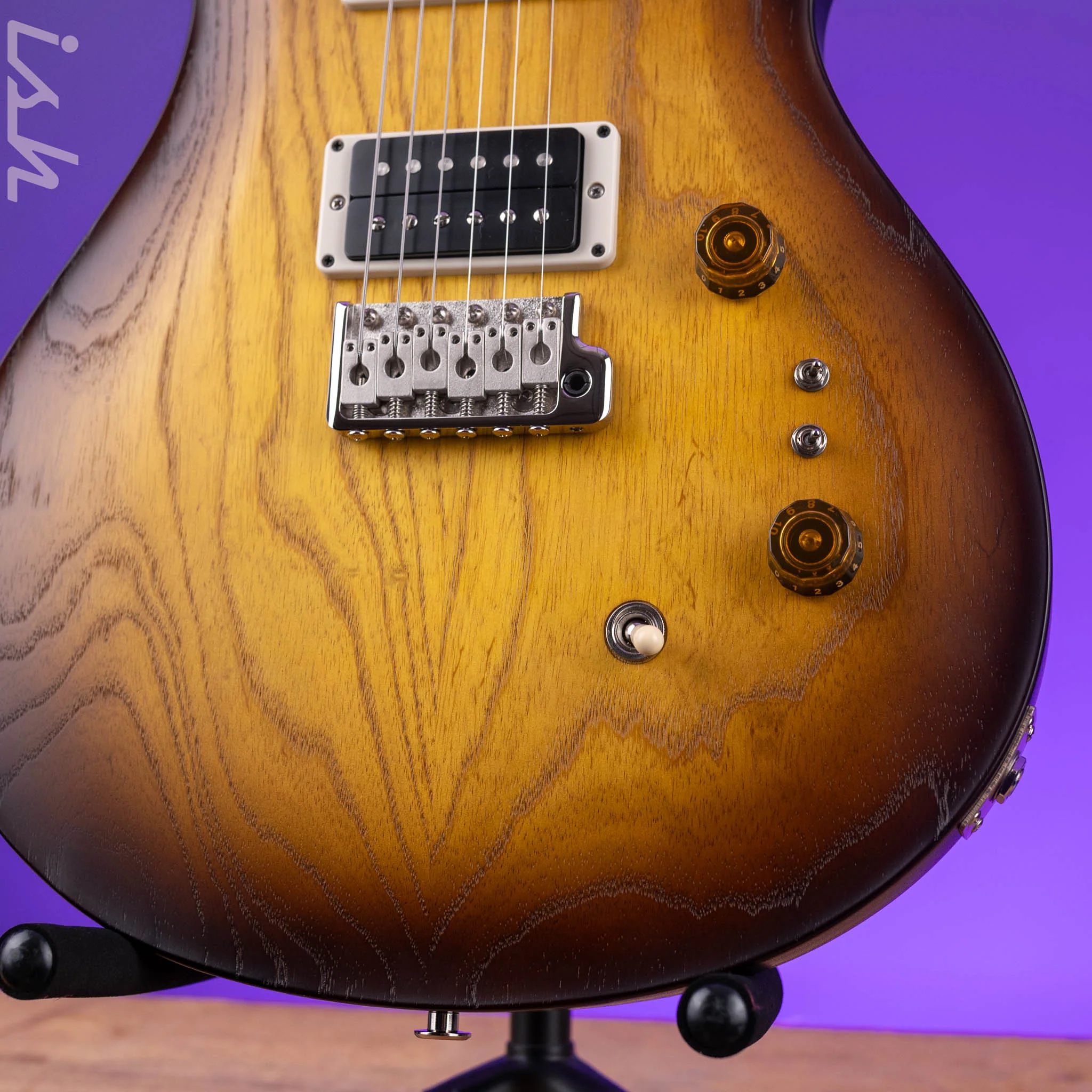 2025 PRS CE 24-08 Swamp Ash Limited Edition McCarty Tobacco Sunburst - Image 5