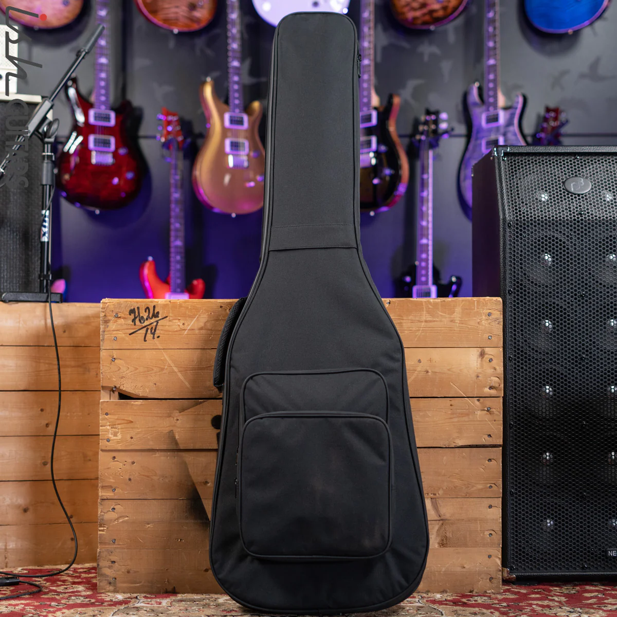 Aria Pro II SB-1000 4-String Bass Guitar Black - Image 11