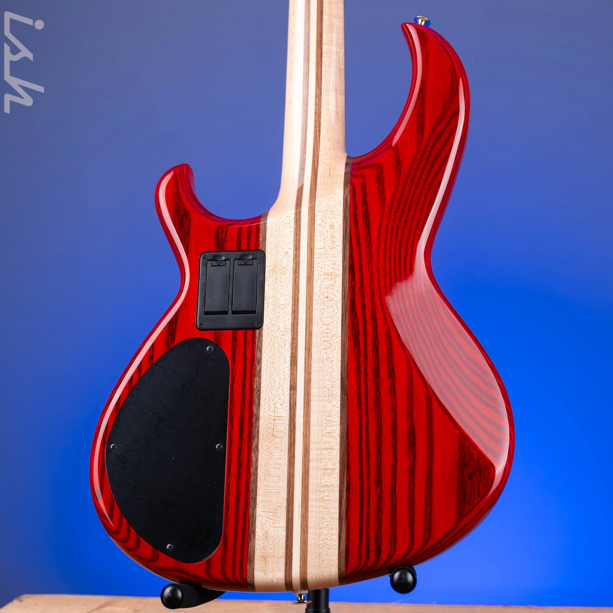 Aria Pro II SB-1000 Bass 4-String Paduak Red - Image 8
