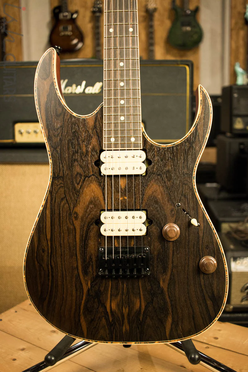 B-Stock Ibanez RGEW521ZC Ziricote Top Natural Flat Finish