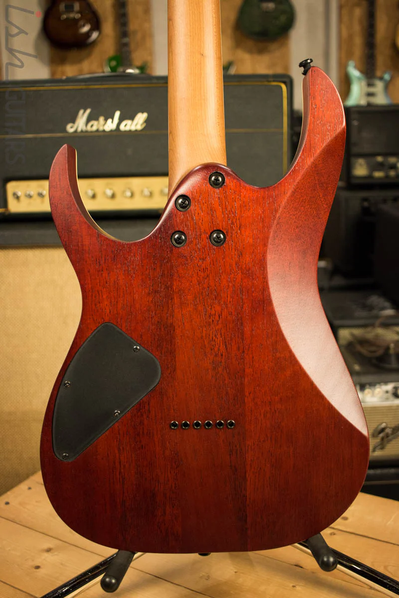 B-Stock Ibanez RGEW521ZC Ziricote Top Natural Flat Finish - Image 7