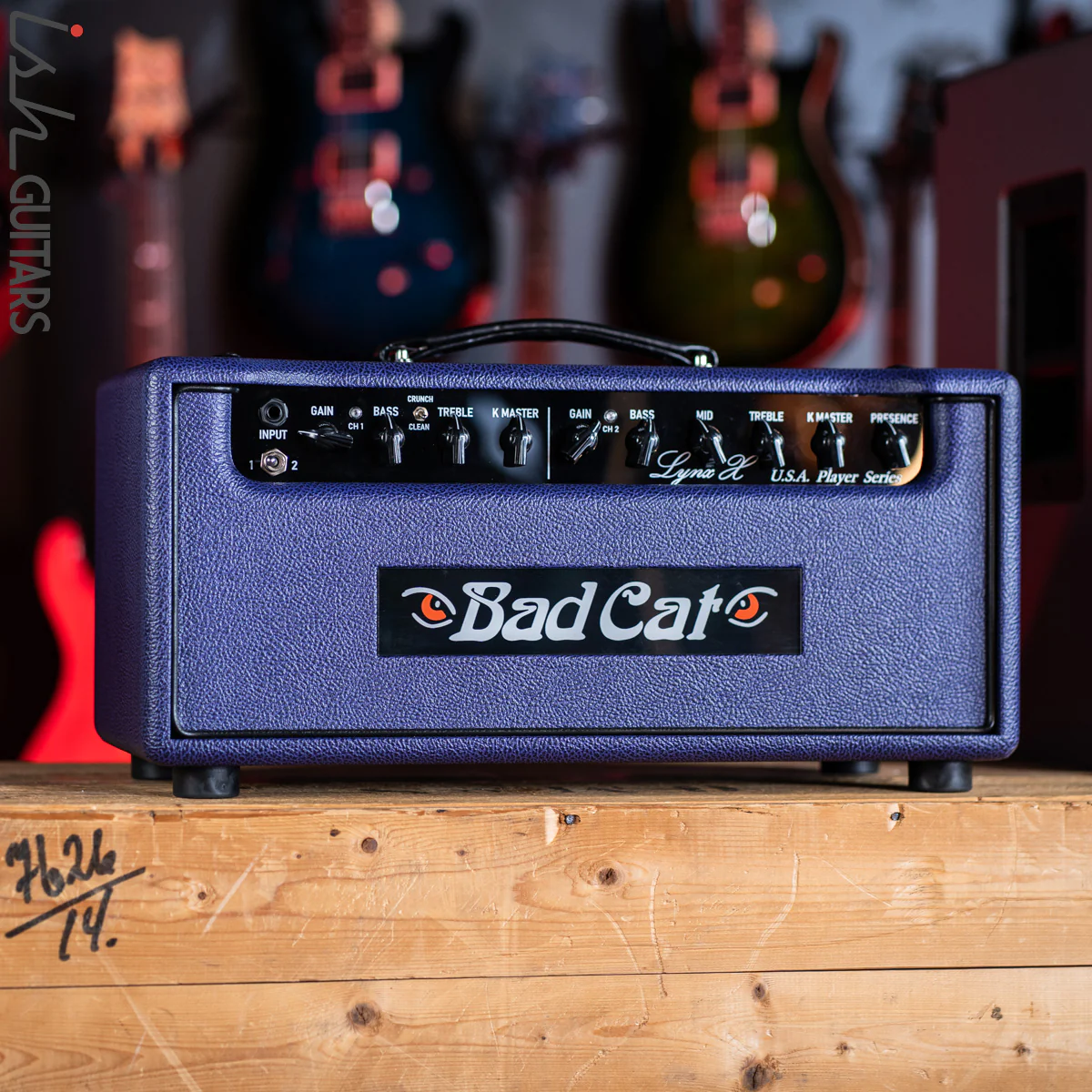 Bad Cat Lynx-X Players Series 40 Watt Amp Head Custom Plum Tolex