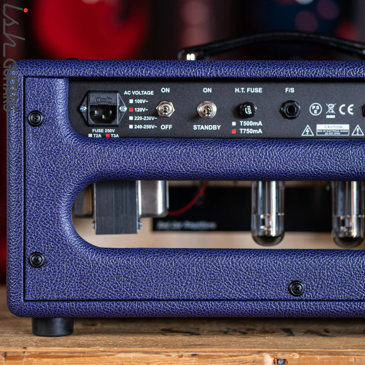 Bad Cat Lynx-X Players Series 40 Watt Amp Head Custom Plum Tolex - Image 5