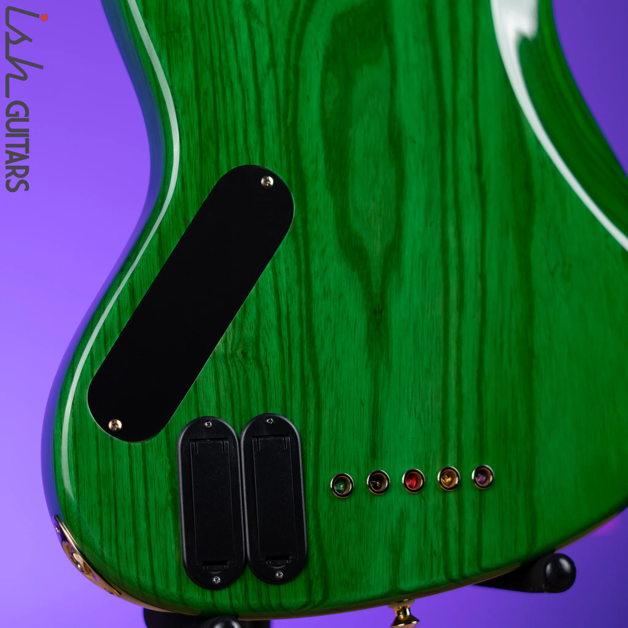 BassMods Fred Hammond FH-1960 Vintage Green Burst - Image 9
