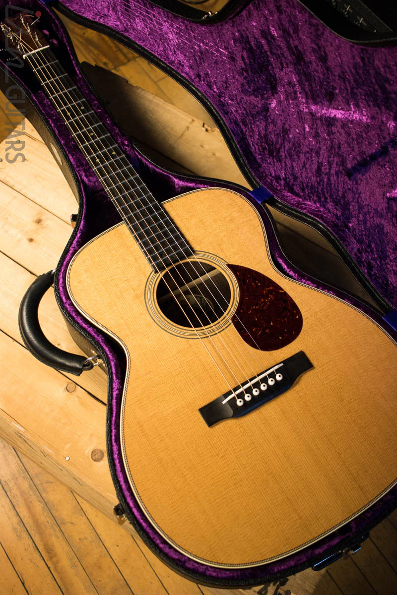 Collins OM2HT Acoustic Guitar - Image 11