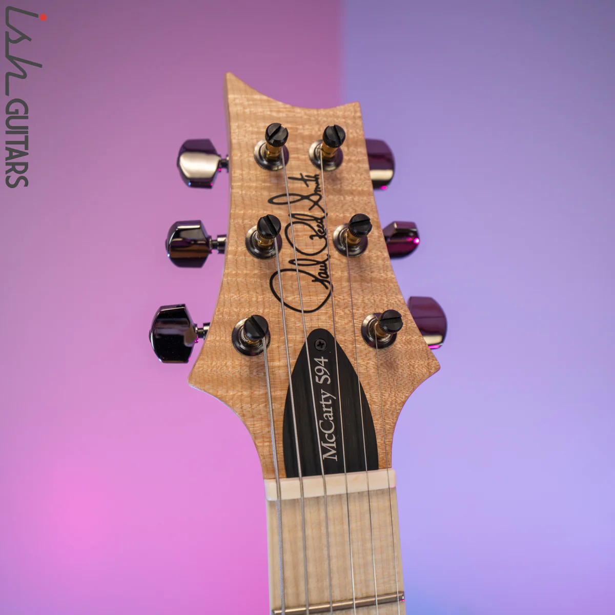 2020 PRS Paul Reed Smith McCarty 594 Wood Library Platinum Satin Ash Maple Neck - Image 7
