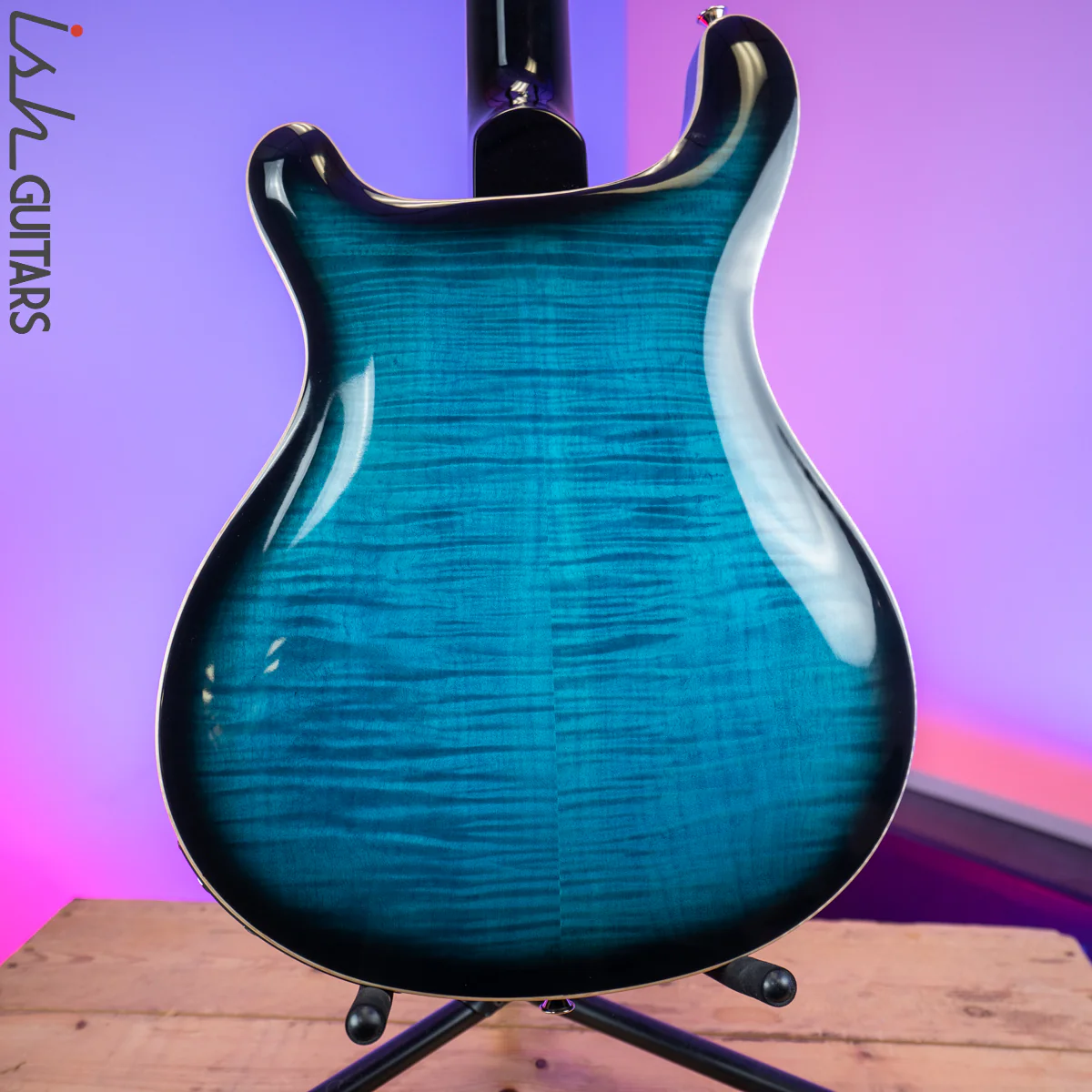 2020 PRS SE Hollowbody II Piezo Peacock Blue - Image 8