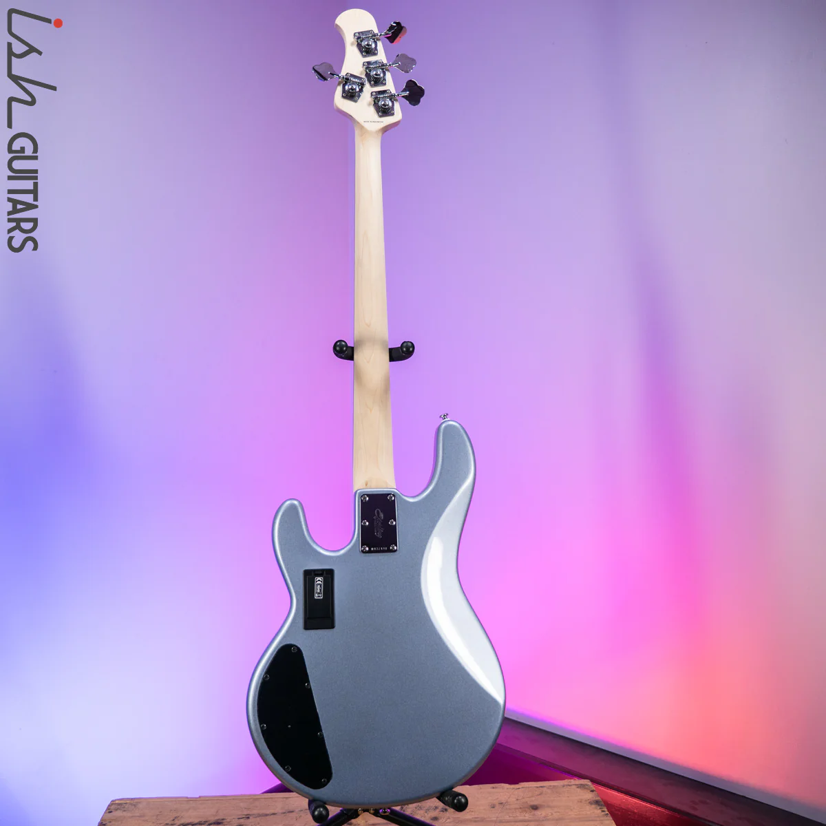 Sterling by Music Man StingRay HH Sub Series Lake Blue Metallic - Image 8