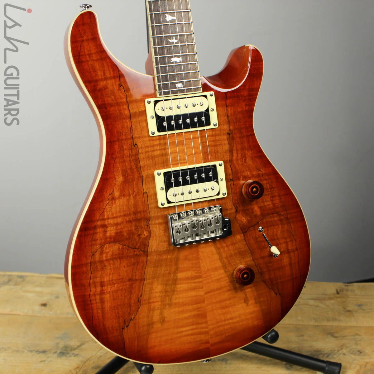 2018 Paul Reed Smith PRS SE Custom 24 Spalted Maple Exotic Top