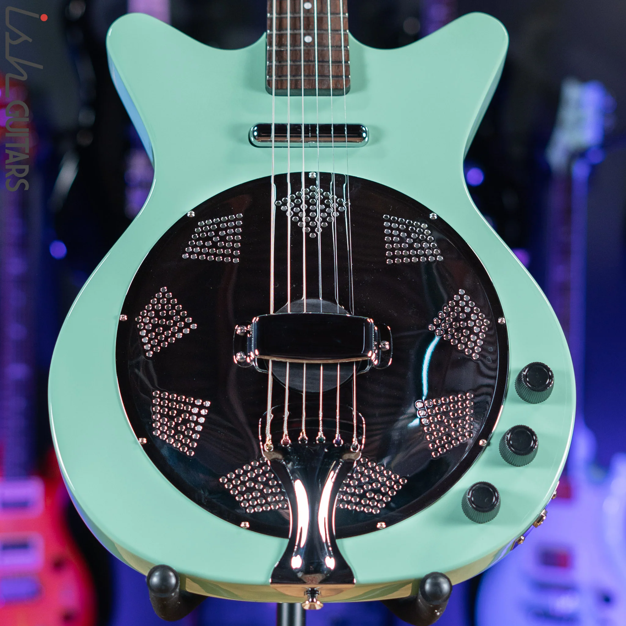 Danelectro '59 Resonator Electric Guitar Vintage Aqua