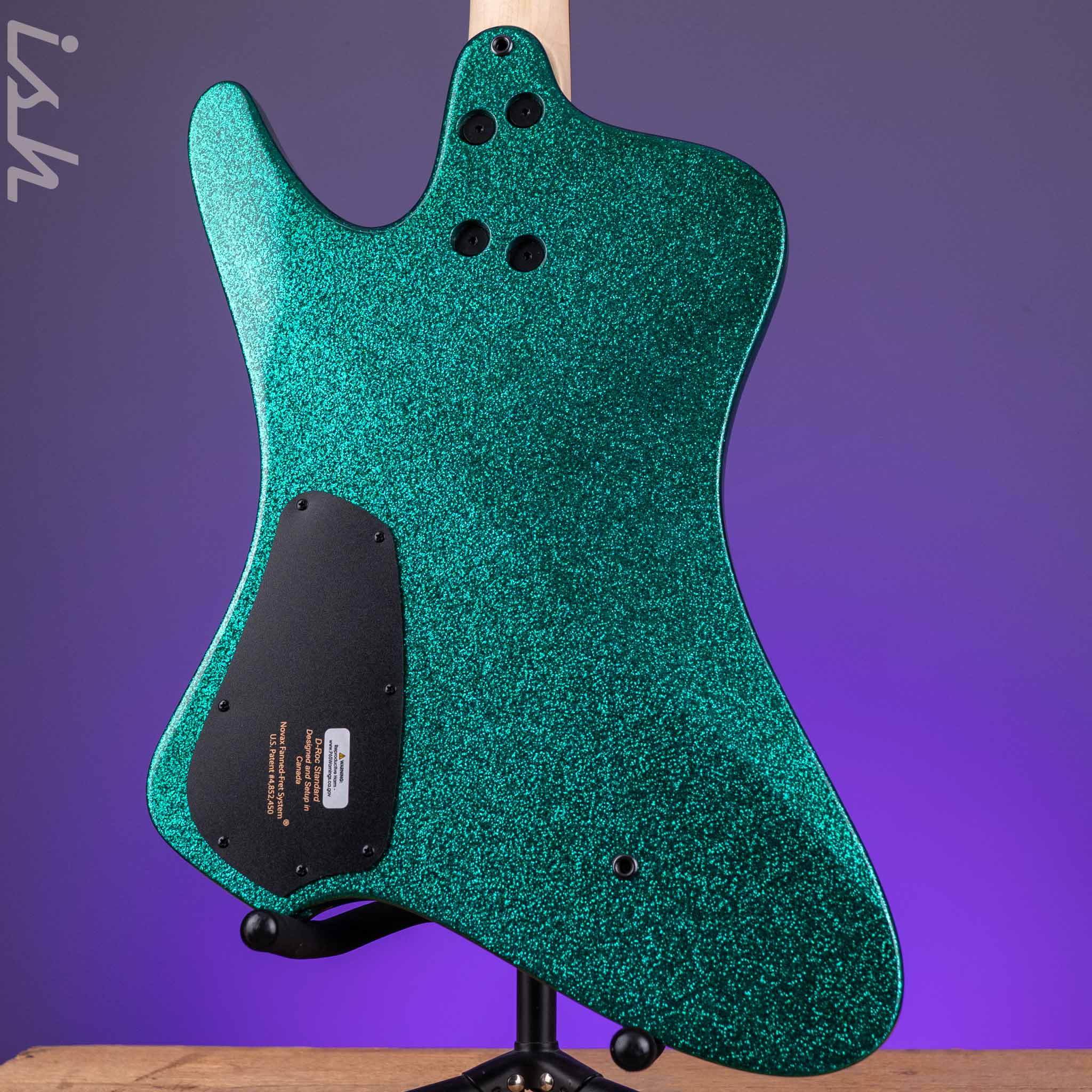 Dingwall D-Roc 4-String Bass Gloss Metalflake Aquamarine - Image 9