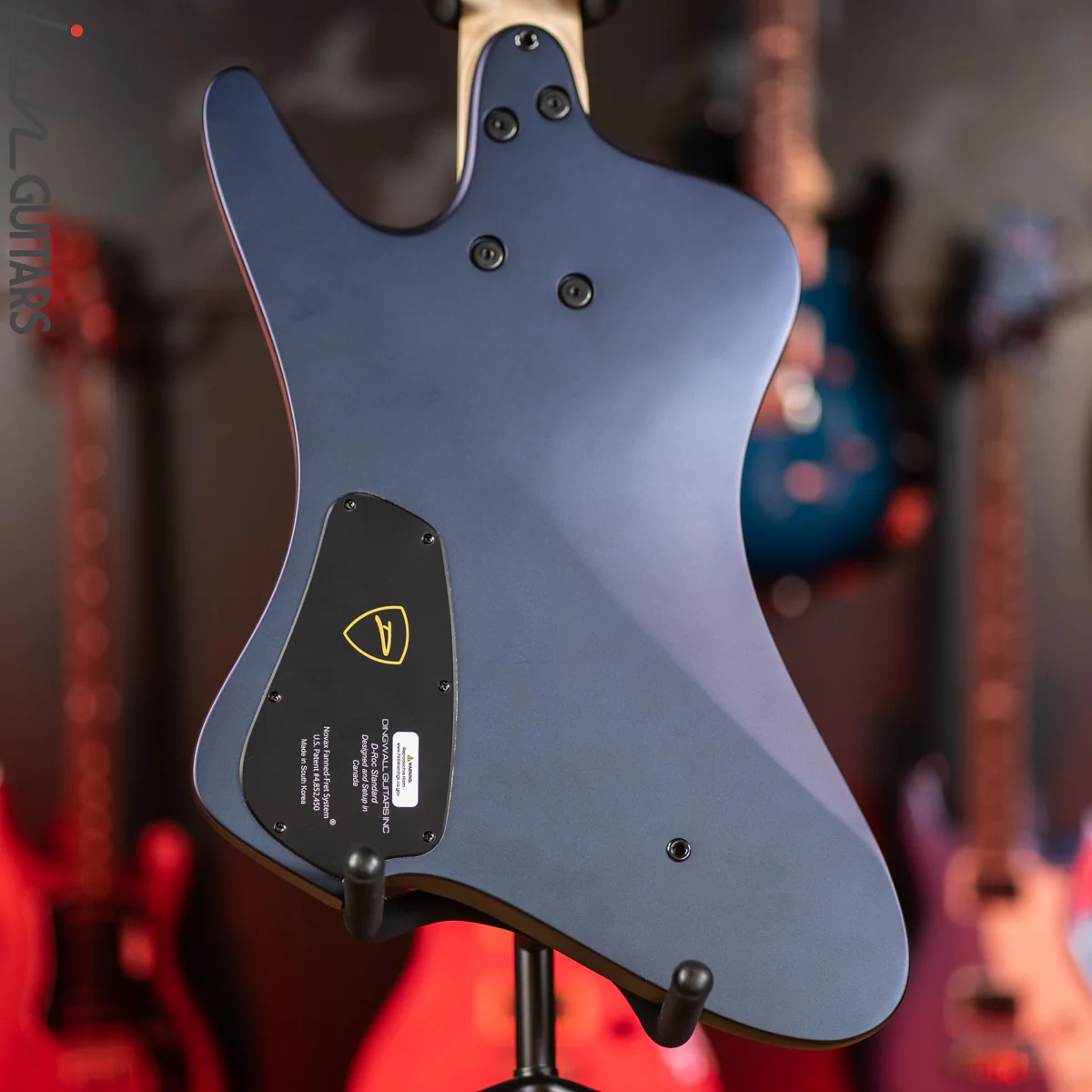 Dingwall D-Roc 5-String Bass Matte Blue to Purple Colorshift - Image 7