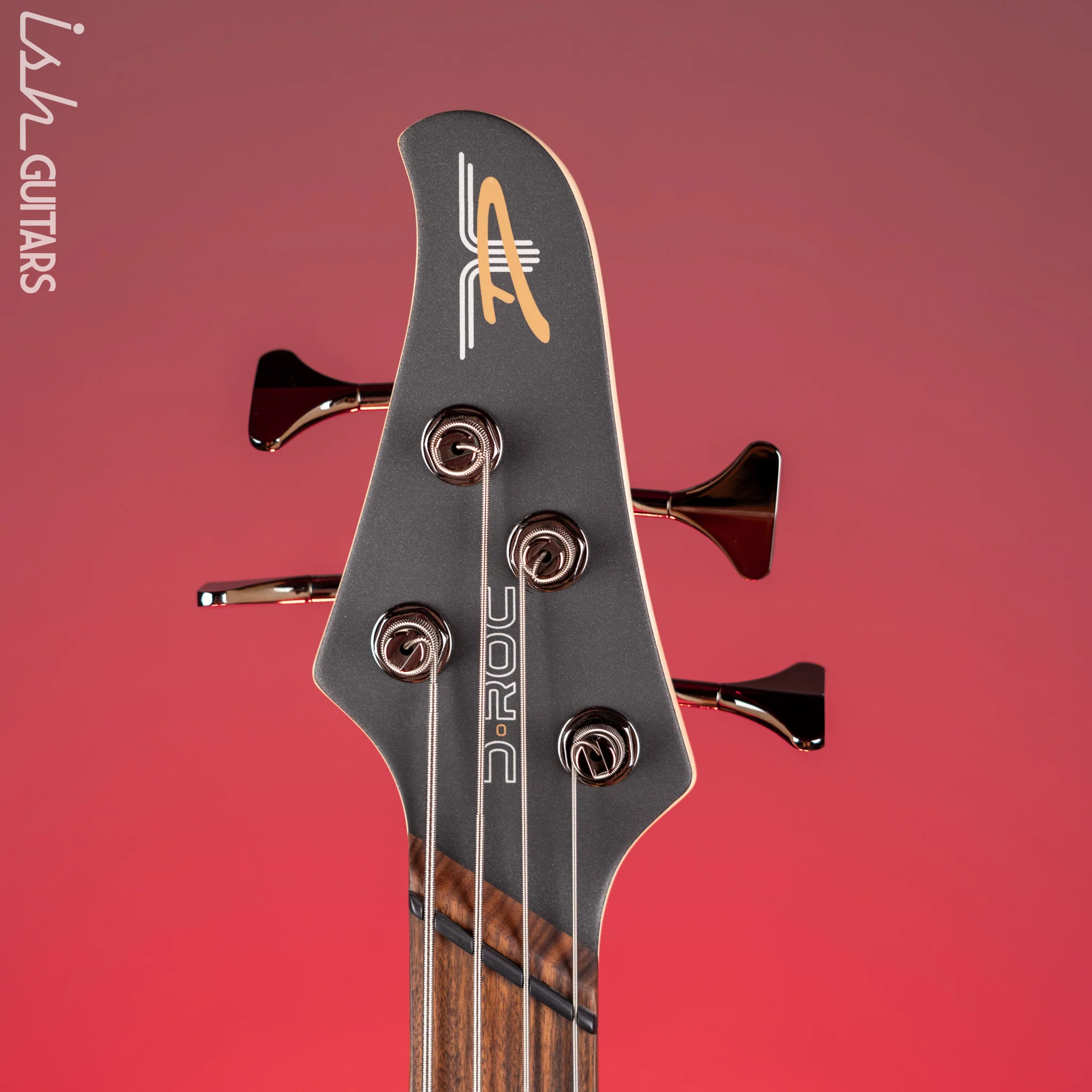 Dingwall D-Roc Standard 4-String Bass Matte Metallic Black - Image 5
