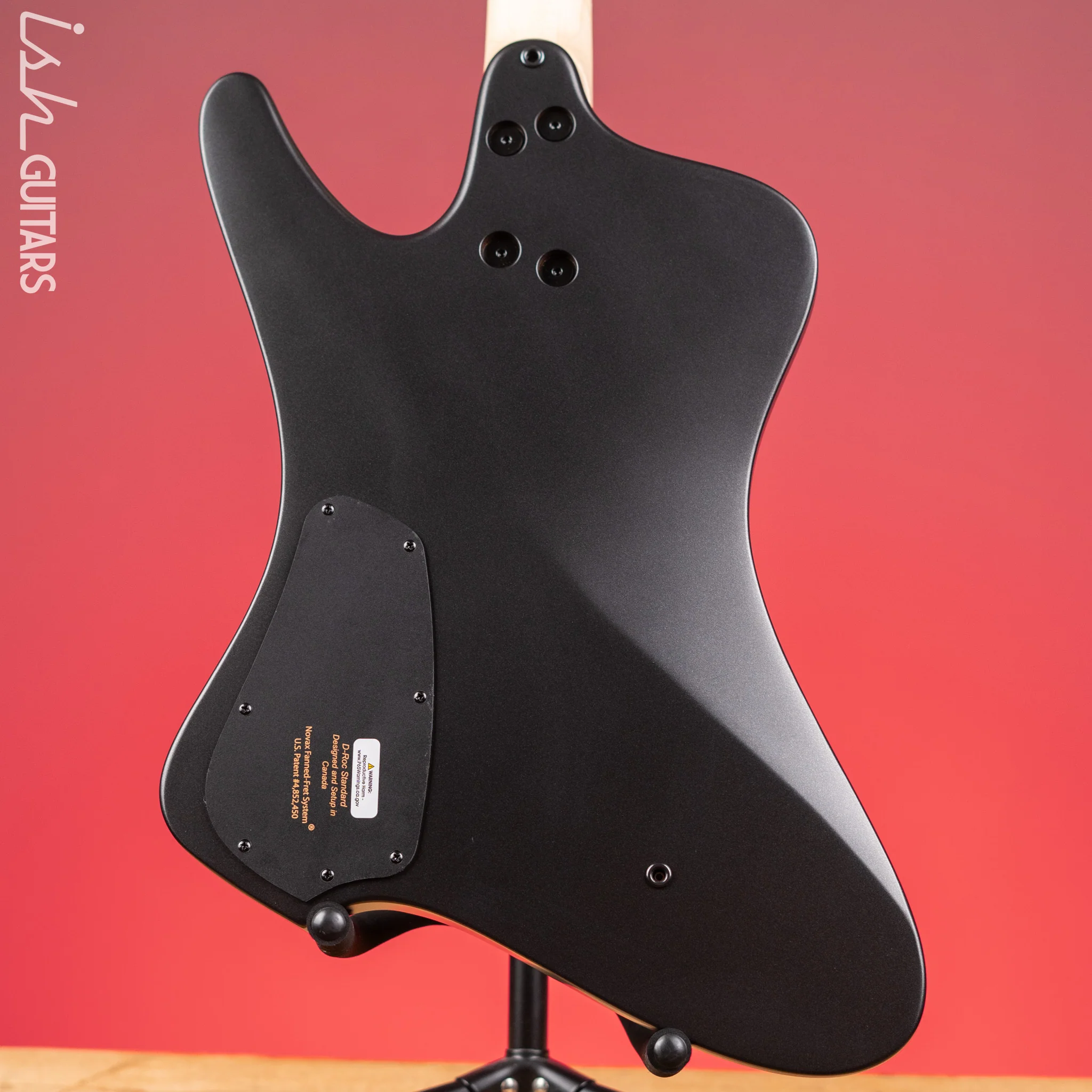 Dingwall D-Roc Standard 4-String Bass Matte Metallic Black - Image 7