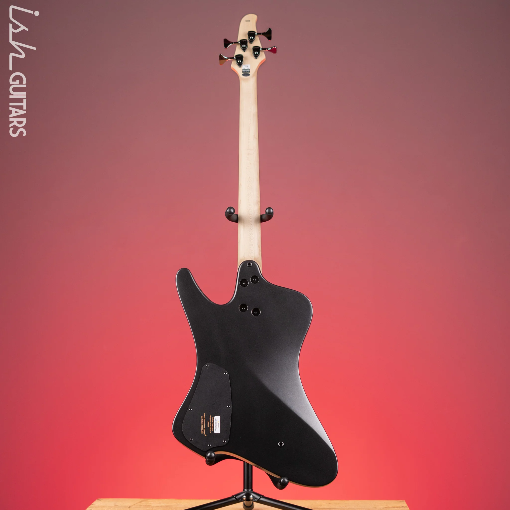 Dingwall D-Roc Standard 4-String Bass Matte Metallic Black - Image 6