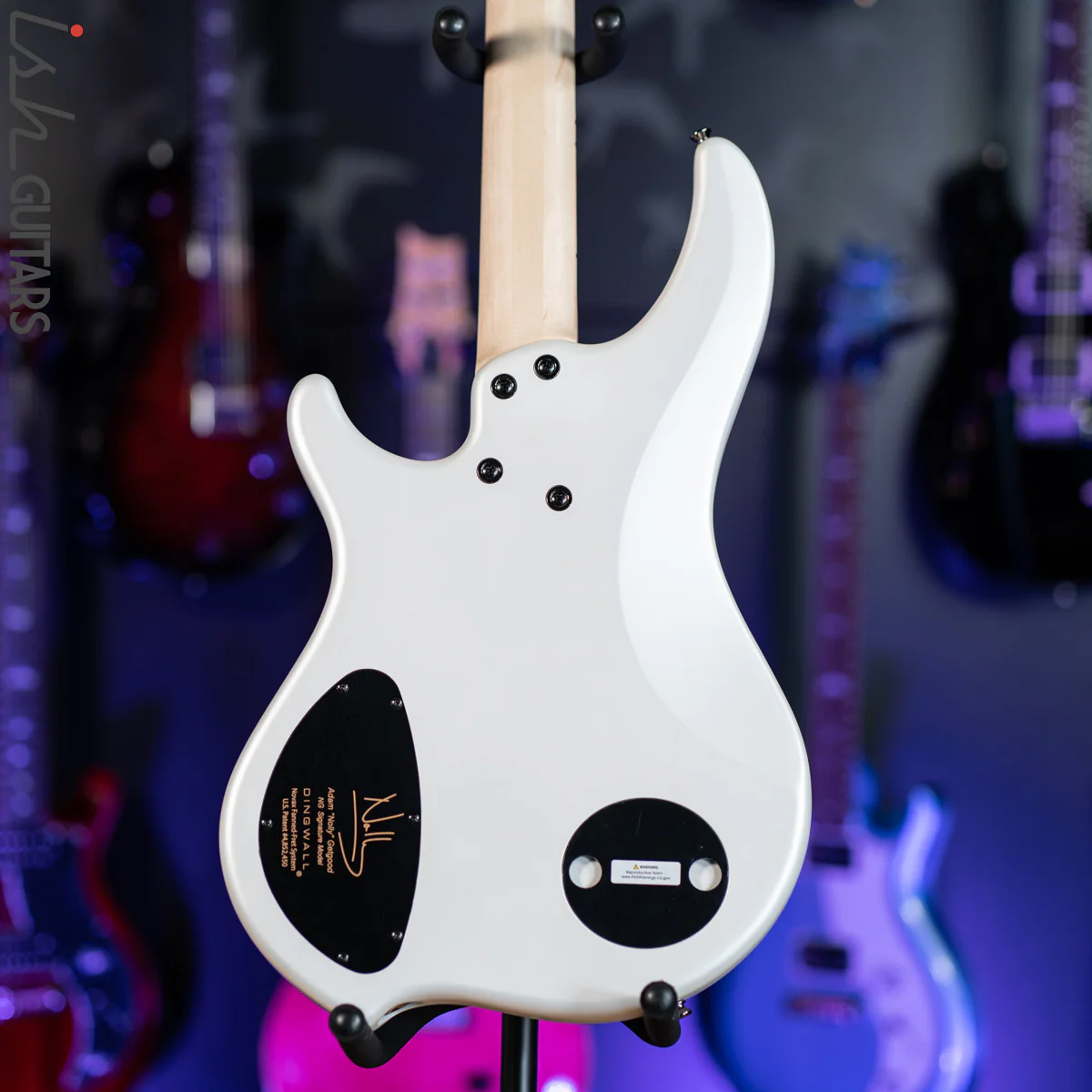 Dingwall NG-3 4-String Bass Ducati White B-Stock - Image 7
