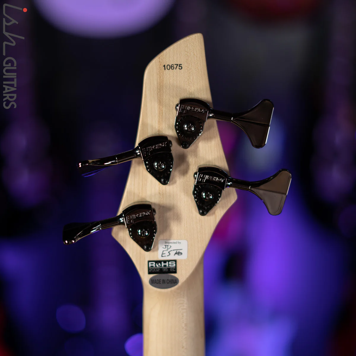 Dingwall NG-3 4-String Bass Metallic Black - Image 9