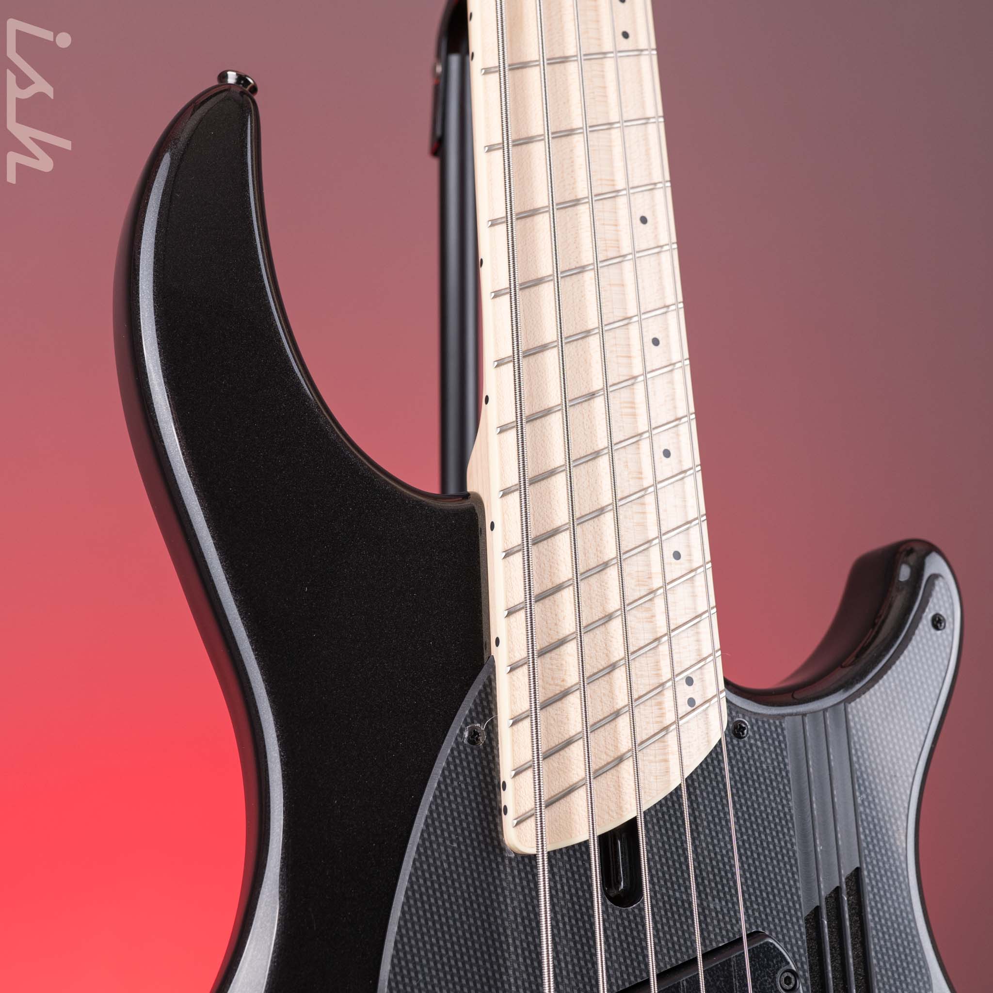 Dingwall NG-3 5-String Bass Metallic Black - Image 3