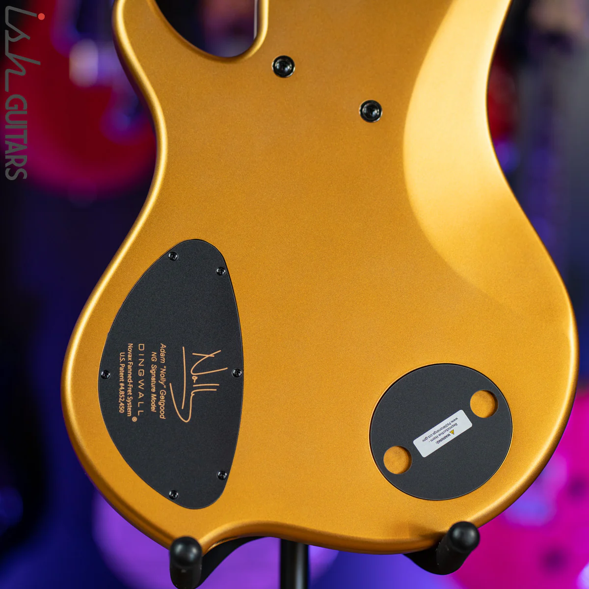 Dingwall NG-3 6-String Bass Matte Gold - Image 9