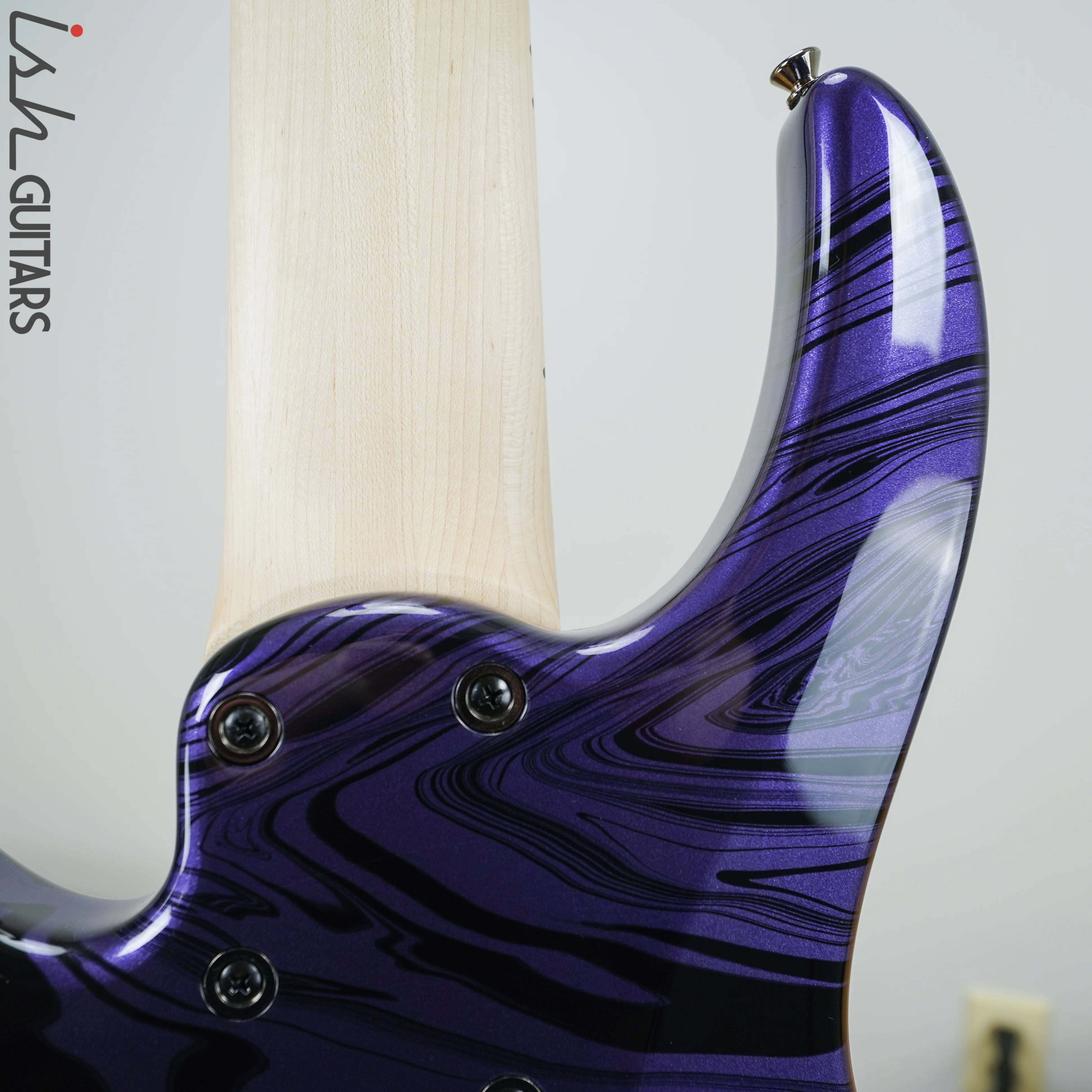 Dingwall NG-3 6 String Bass Purple Metallic Swirl - Image 9