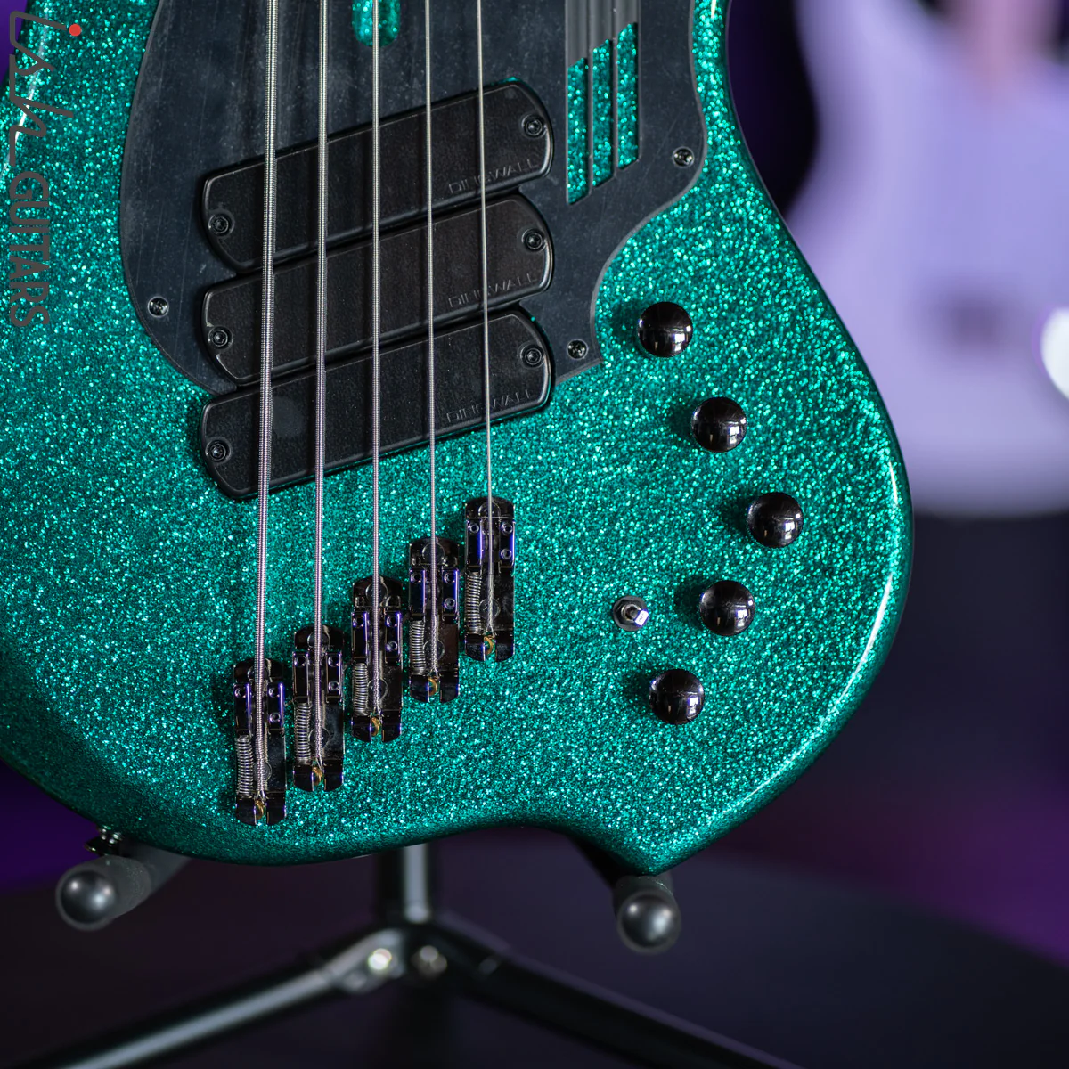 Dingwall NG-3 5-String Gloss Metalflake Aquamarine - Image 4