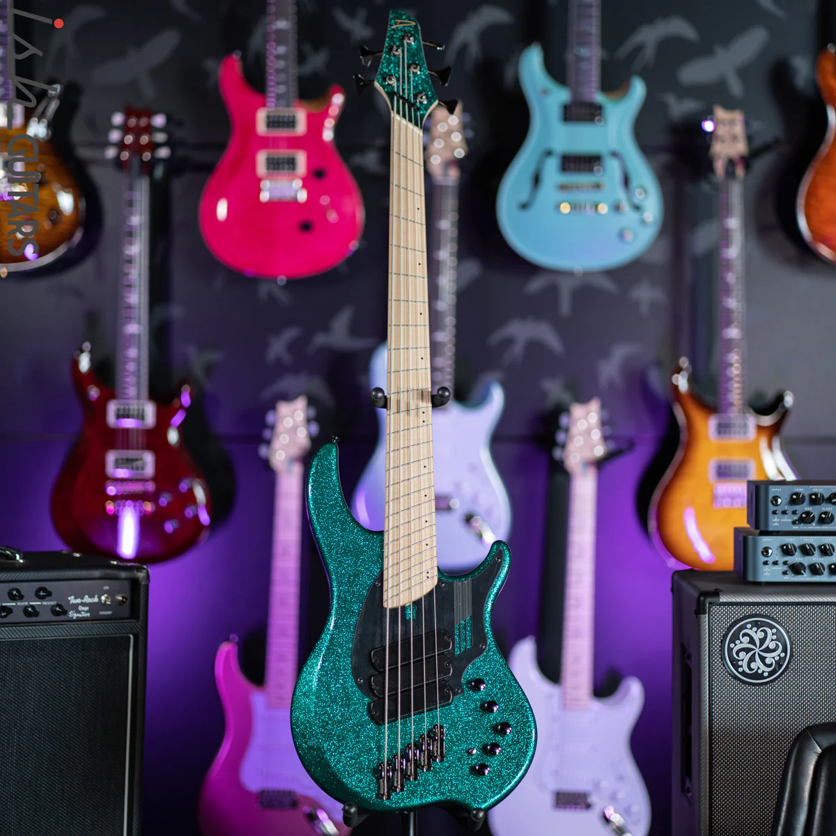 Dingwall NG-3 5-String Gloss Metalflake Aquamarine - Image 5