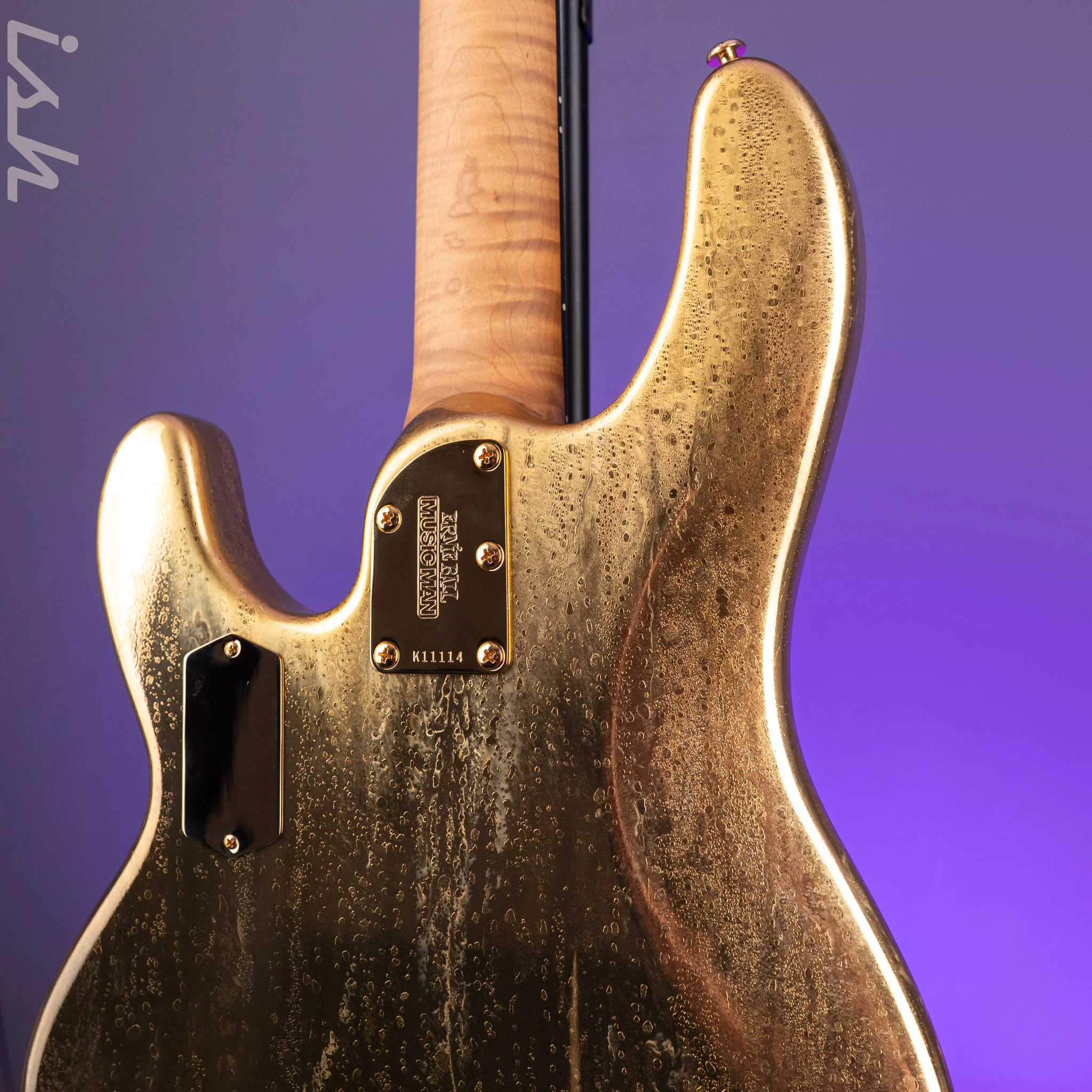 Ernie Ball Music Man 50th Anniversary StingRay Molten Gold - Image 10