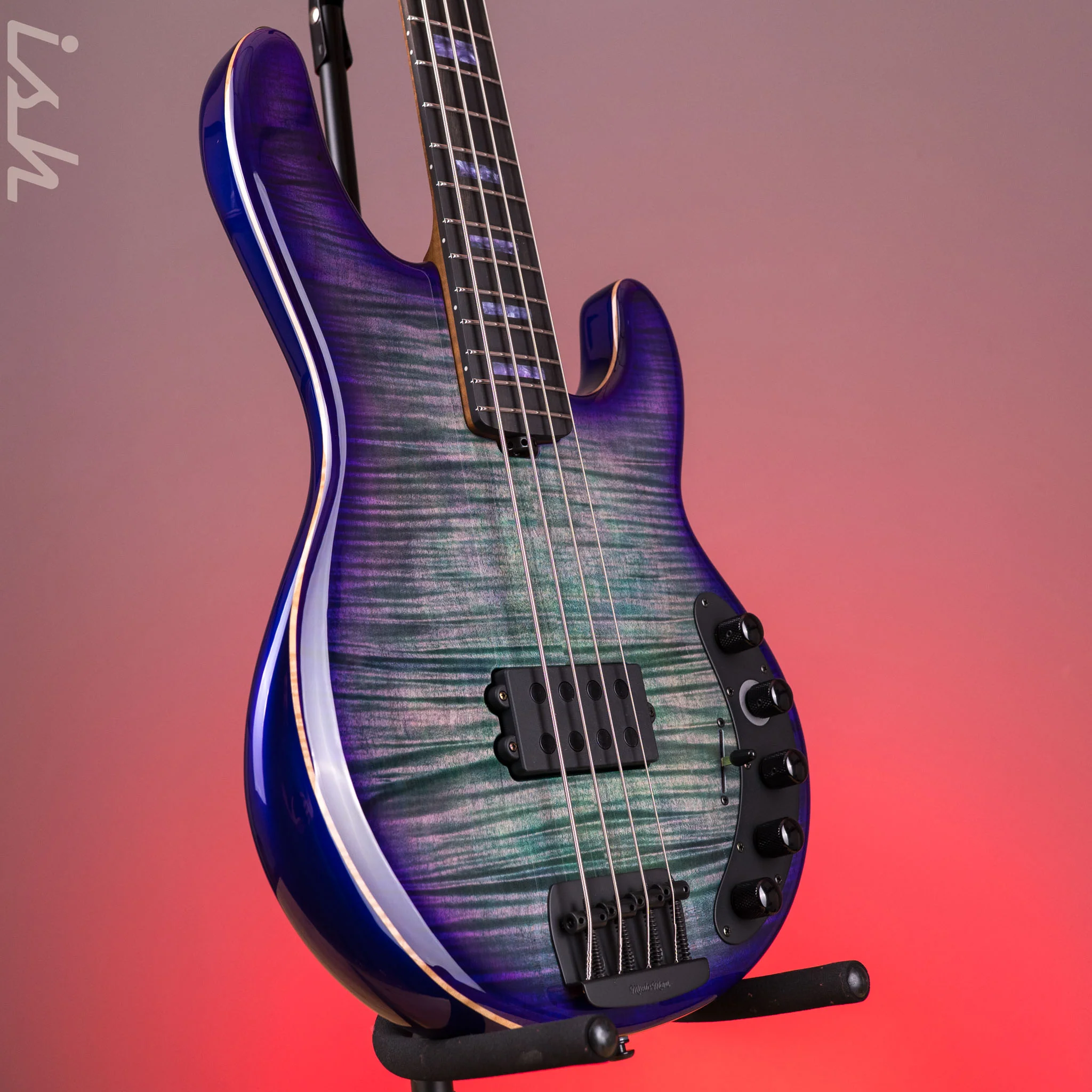 Ernie Ball Music Man BFR Darkray 4 H Grapes of Wrath - Image 3