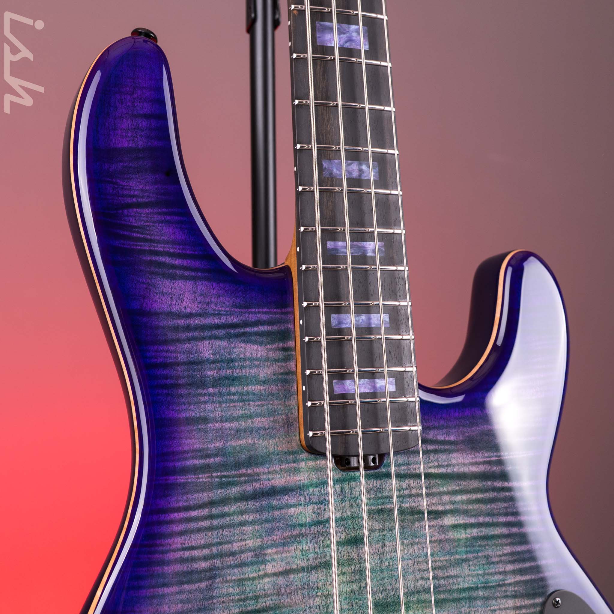 Ernie Ball Music Man BFR Darkray 4 H Grapes of Wrath - Image 4
