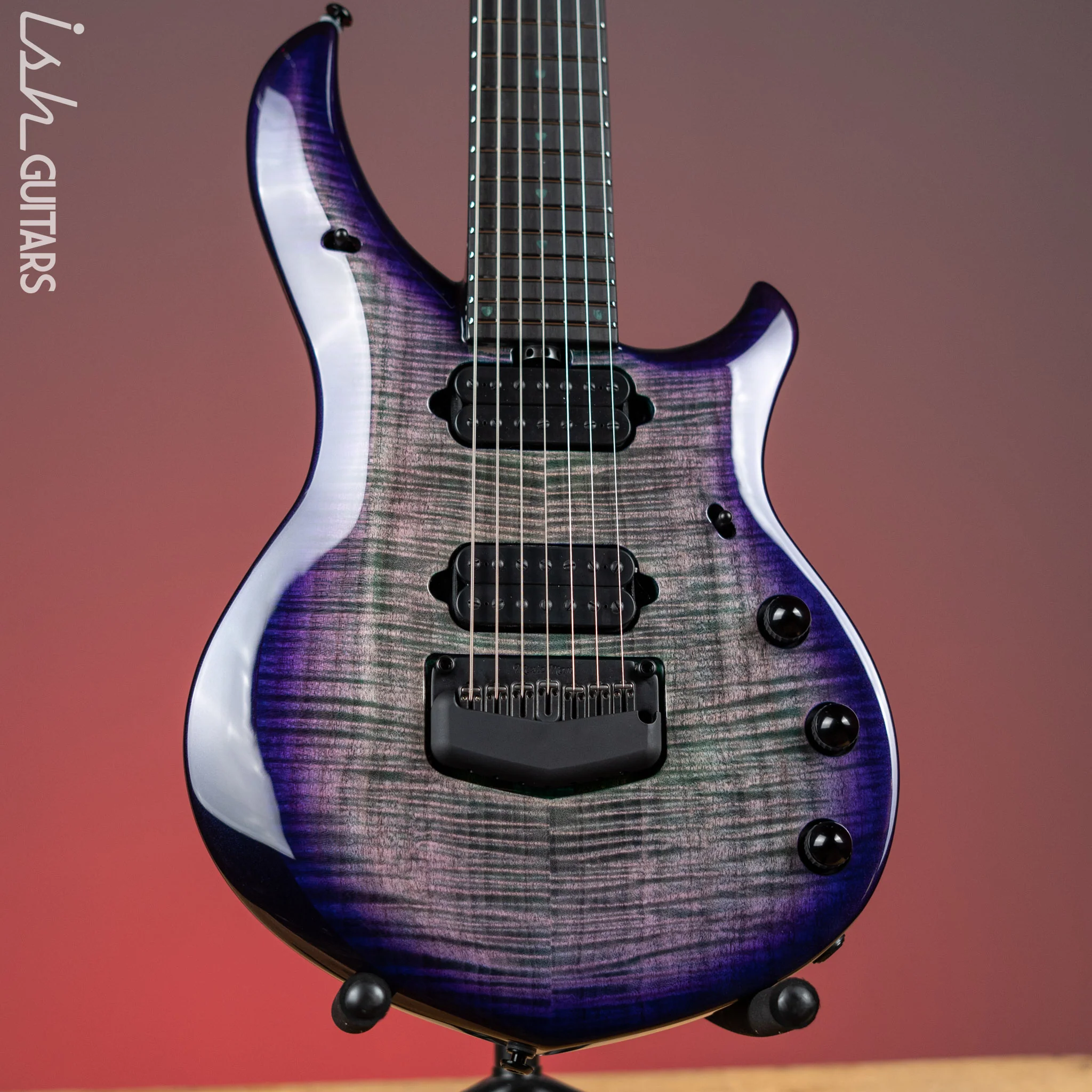 Ernie Ball Music Man John Petrucci Limited Edition Majesty 7 Crystal Amethyst - Image 2