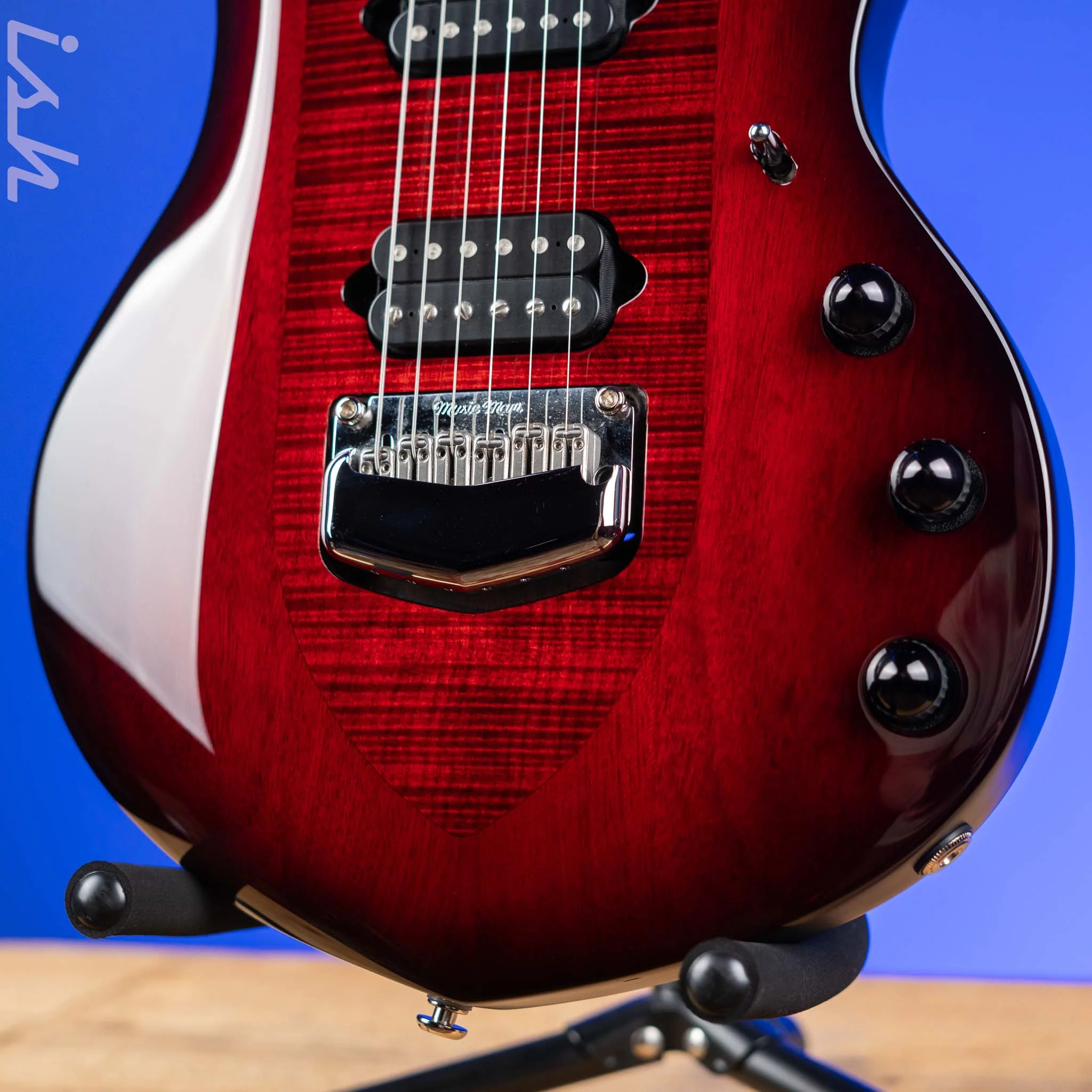2017 Ernie Ball Music Man John Petrucci Majesty Monarchy 6 Royal Red - Image 4