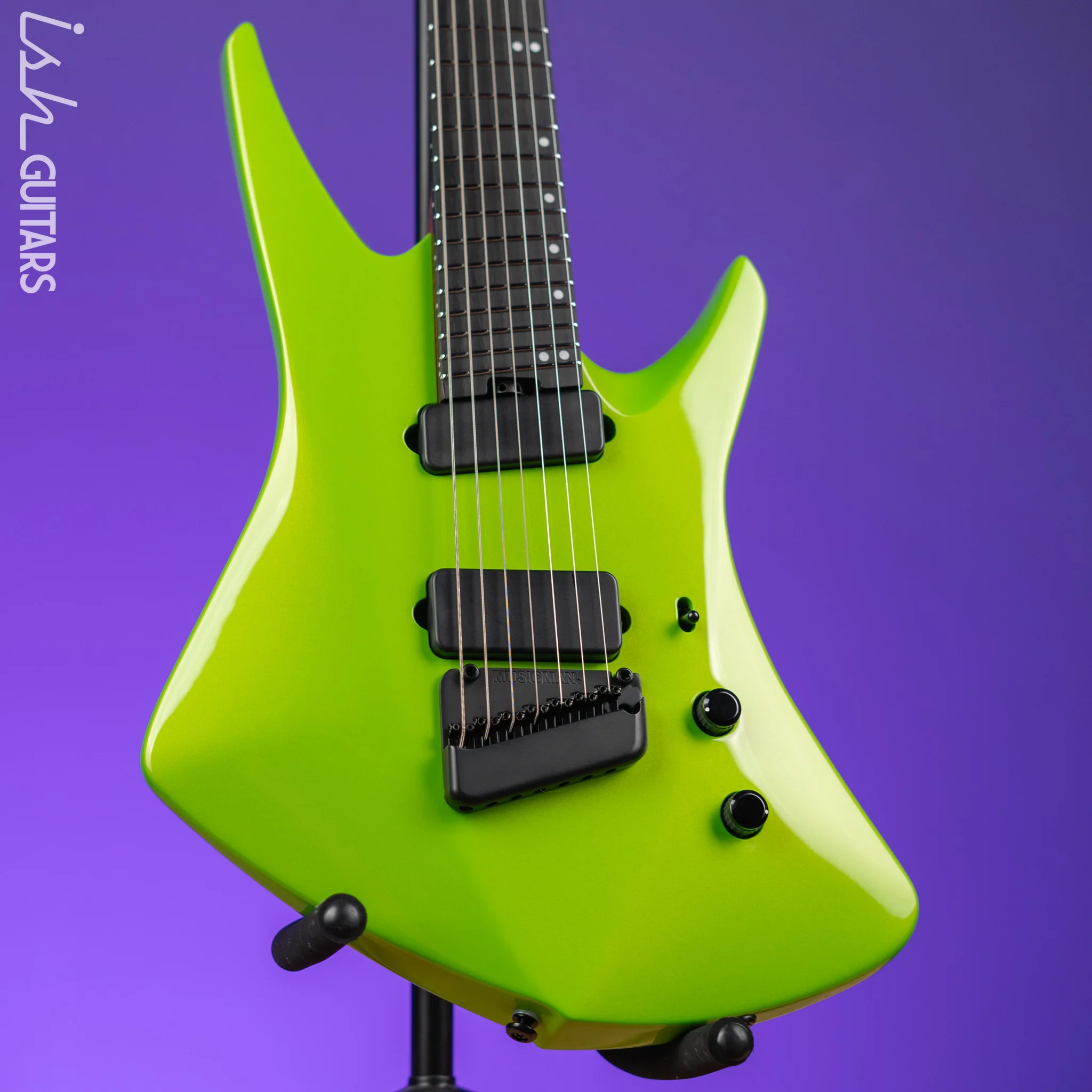 Ernie Ball Music Man Kaizen 7-String Electric Guitar Kryptonite