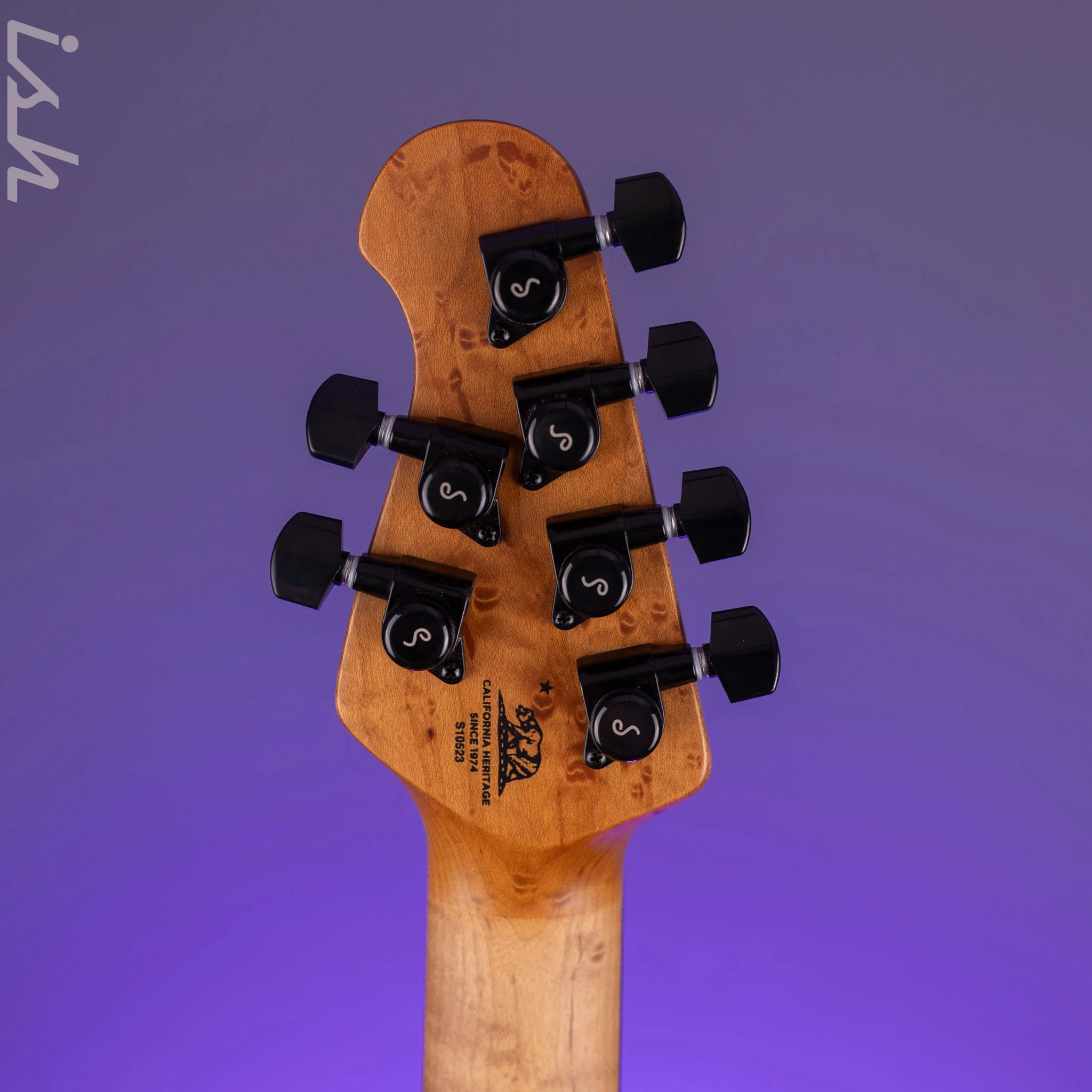Ernie Ball Music Man Rabea Massaad Sabre HH Vileblood Burst - Image 11